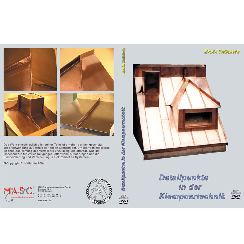 detailpunkte-dvd DVD Detailpunkte in der Klempnertechnik LFD, inkl. MASC Messer