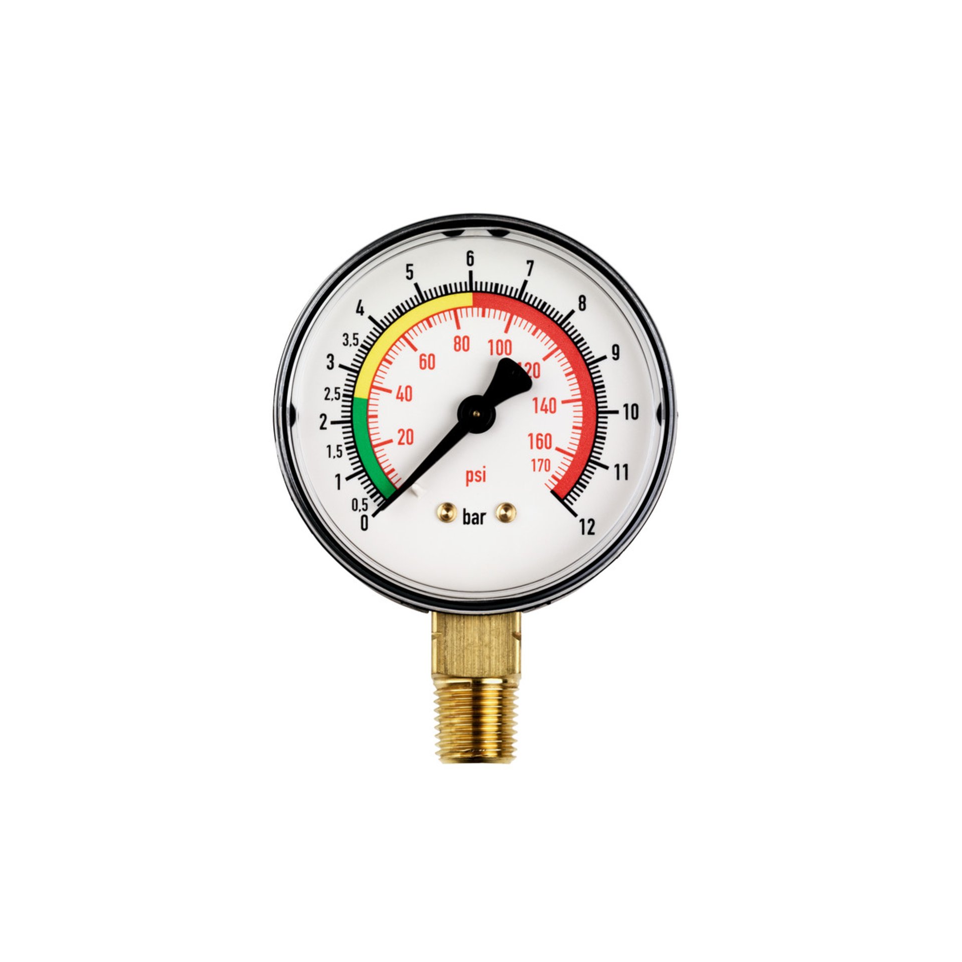 Metabo Manometer Reifenfüller (0901026815) Spurweite, Armbanduhr