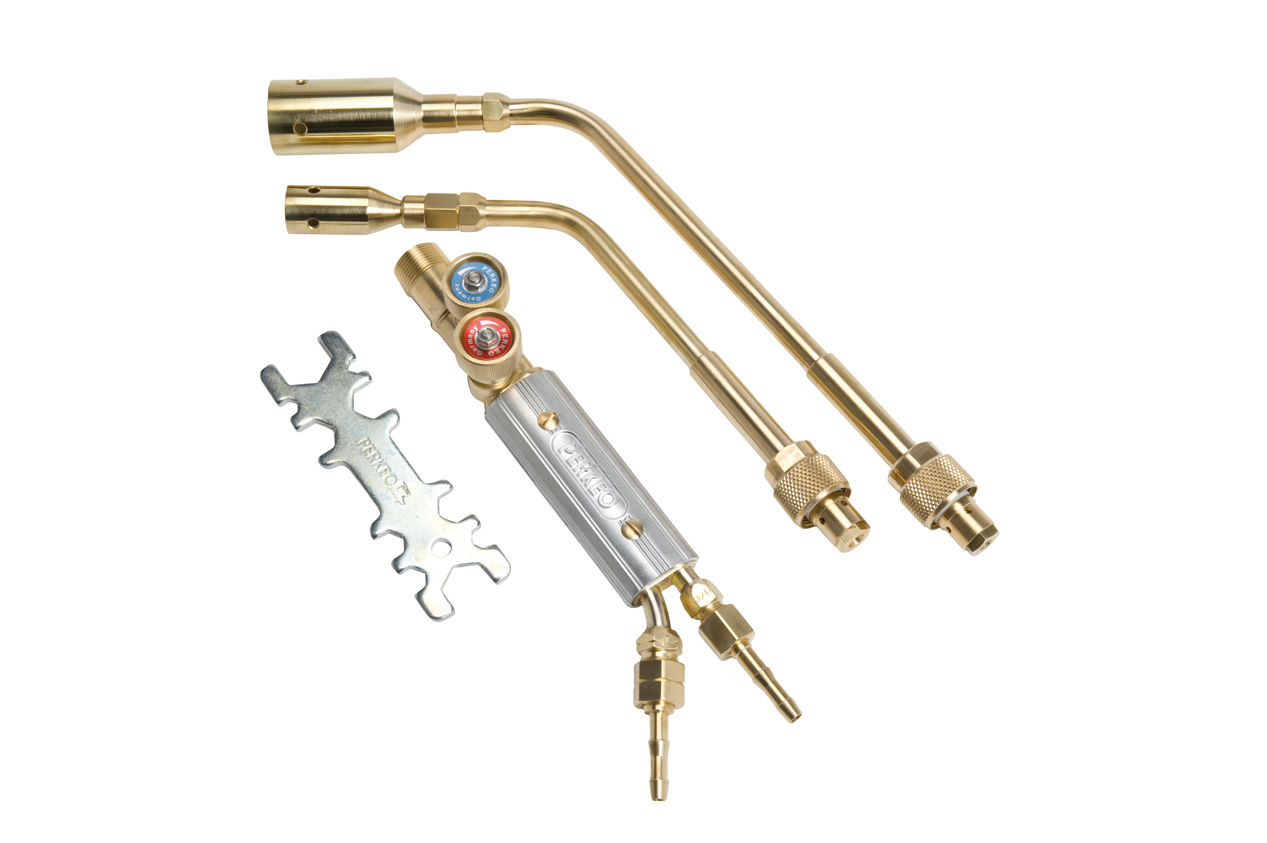Perkeo Prop.-Druckluft/Erdgas-Druckluft- Brenner-Set RISTA