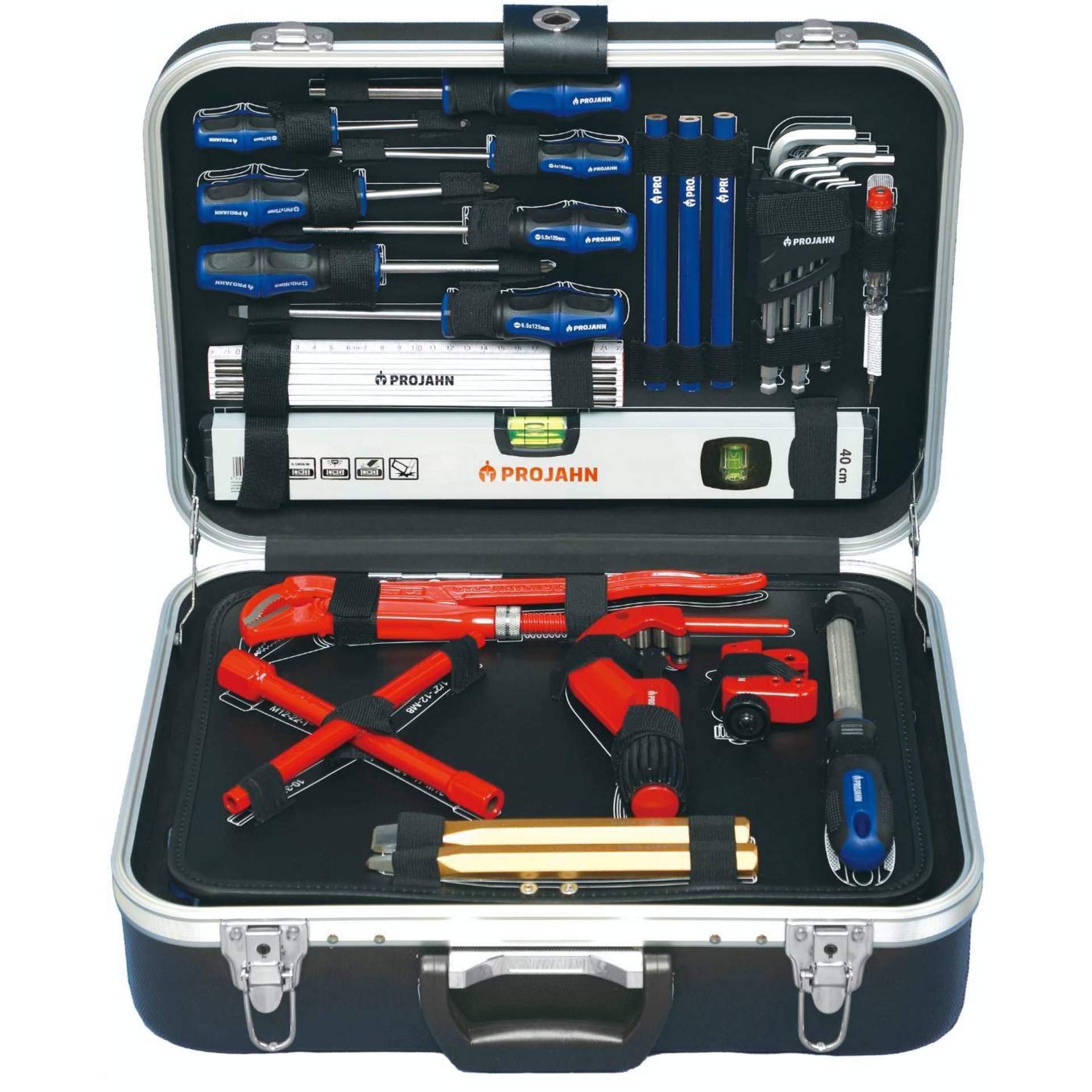 Schraubendreher-Set, Messwerkzeug, Koffer, Inbussatz, Zange