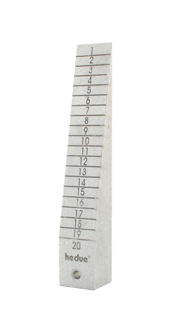 HEDÜ Messkeil Ablesung 1 mm