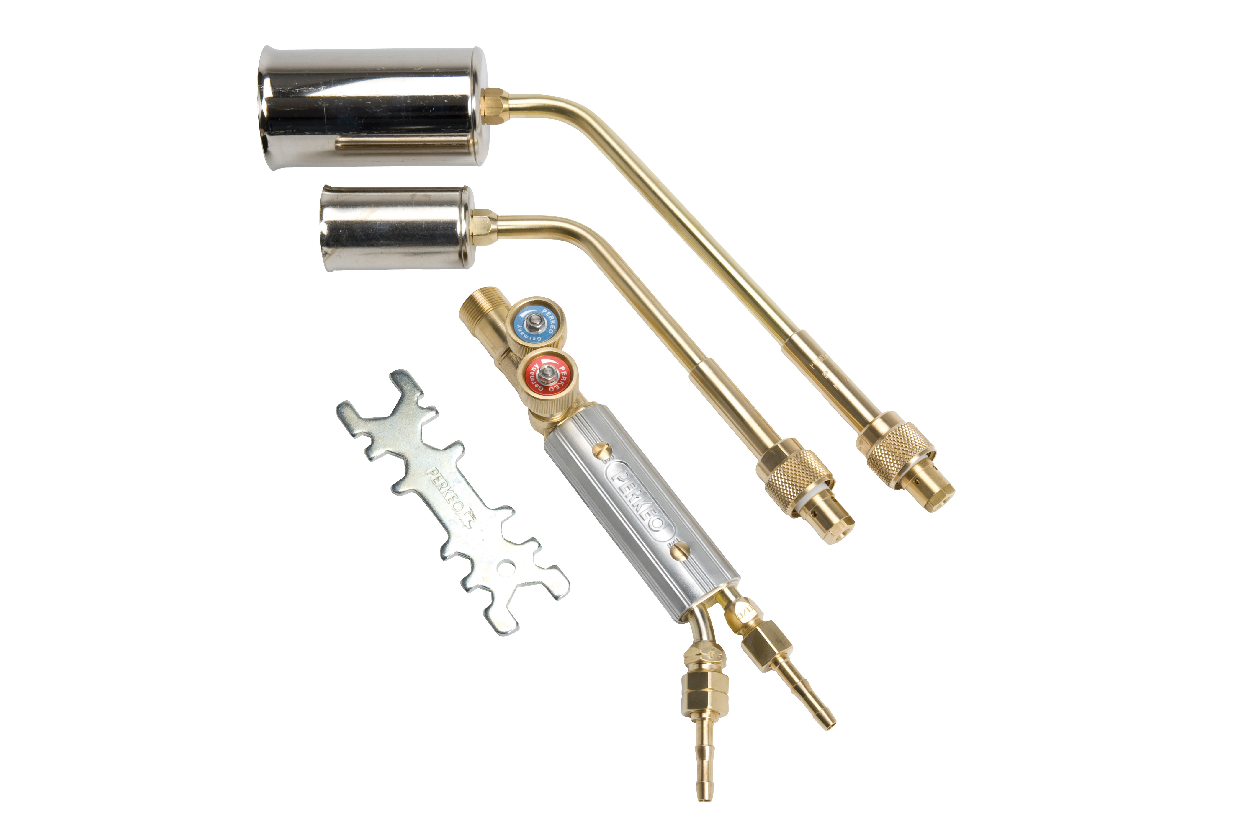 Perkeo Prop.-Druckluft/Erdgas-Druckluft- Brenner-Set RISTA