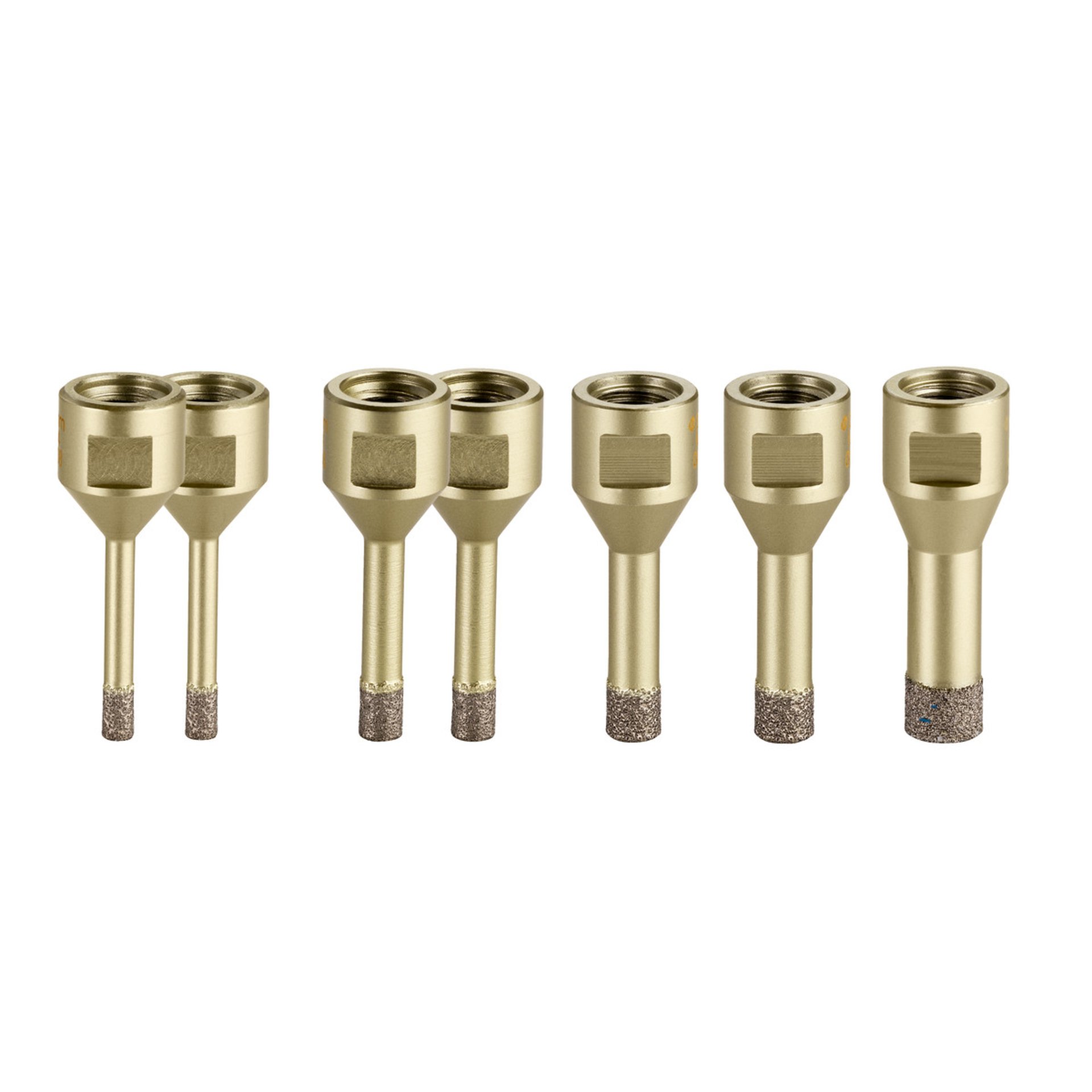 Metabo Fliesen-Diamantbohrkronen-Set "Dry", 7-teilig, M 14 (628321000) Schach, Spiel