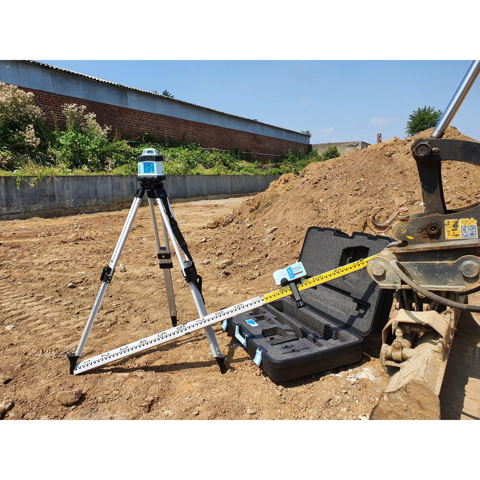 Stativ, Person, Boden