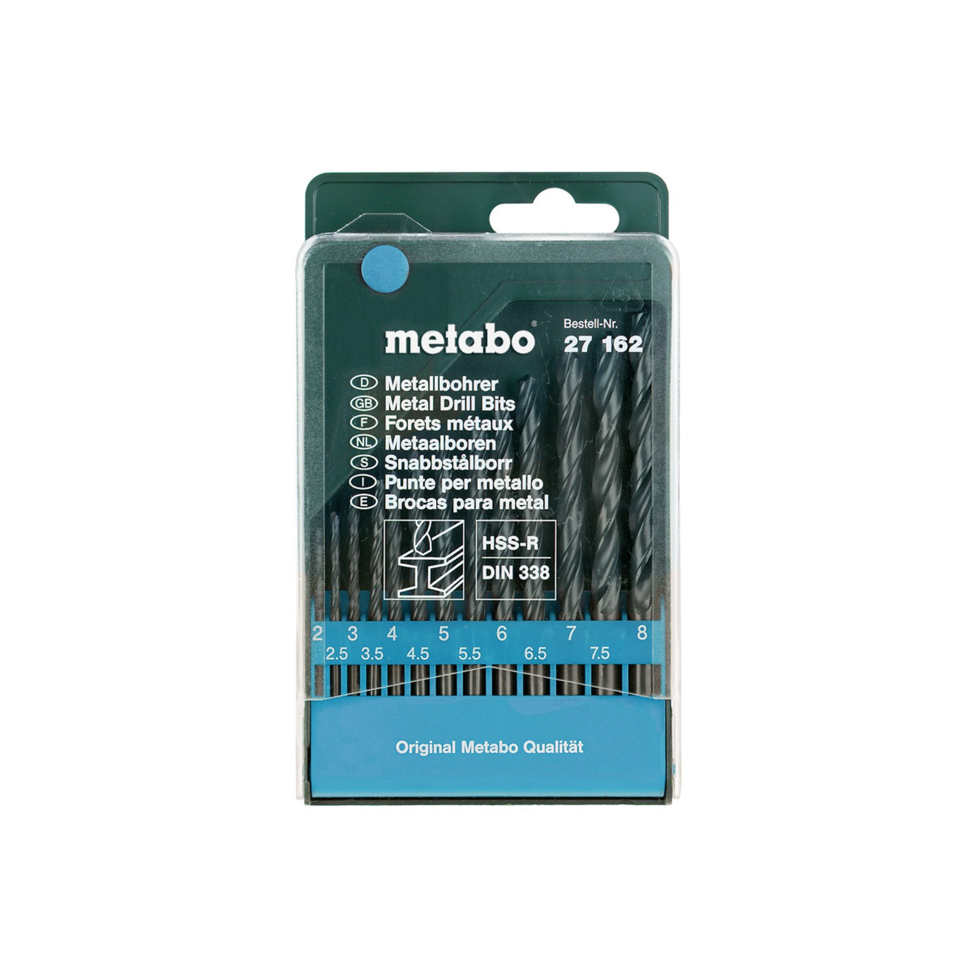 Metabo HSS-R-Bohrerkassette, 13-teilig (627162000) Metabo HSS-R-Bohrerkassette, 13-teilig (627162000)