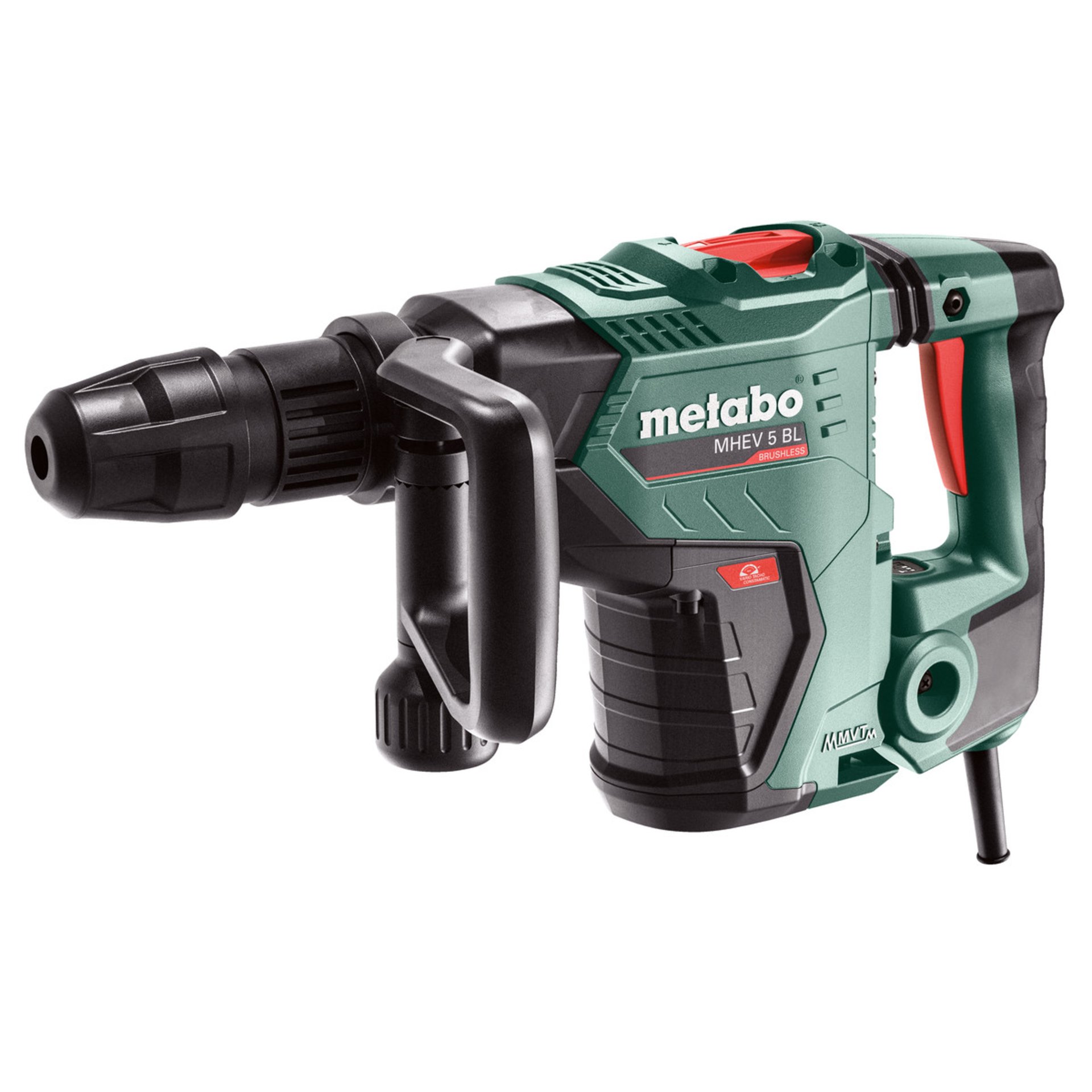 Metabo Meißelhammer MHEV 5 BL (600769500) - Kunststoffkoffer Gerät, Elektrische Bohrmaschine, Werkzeug