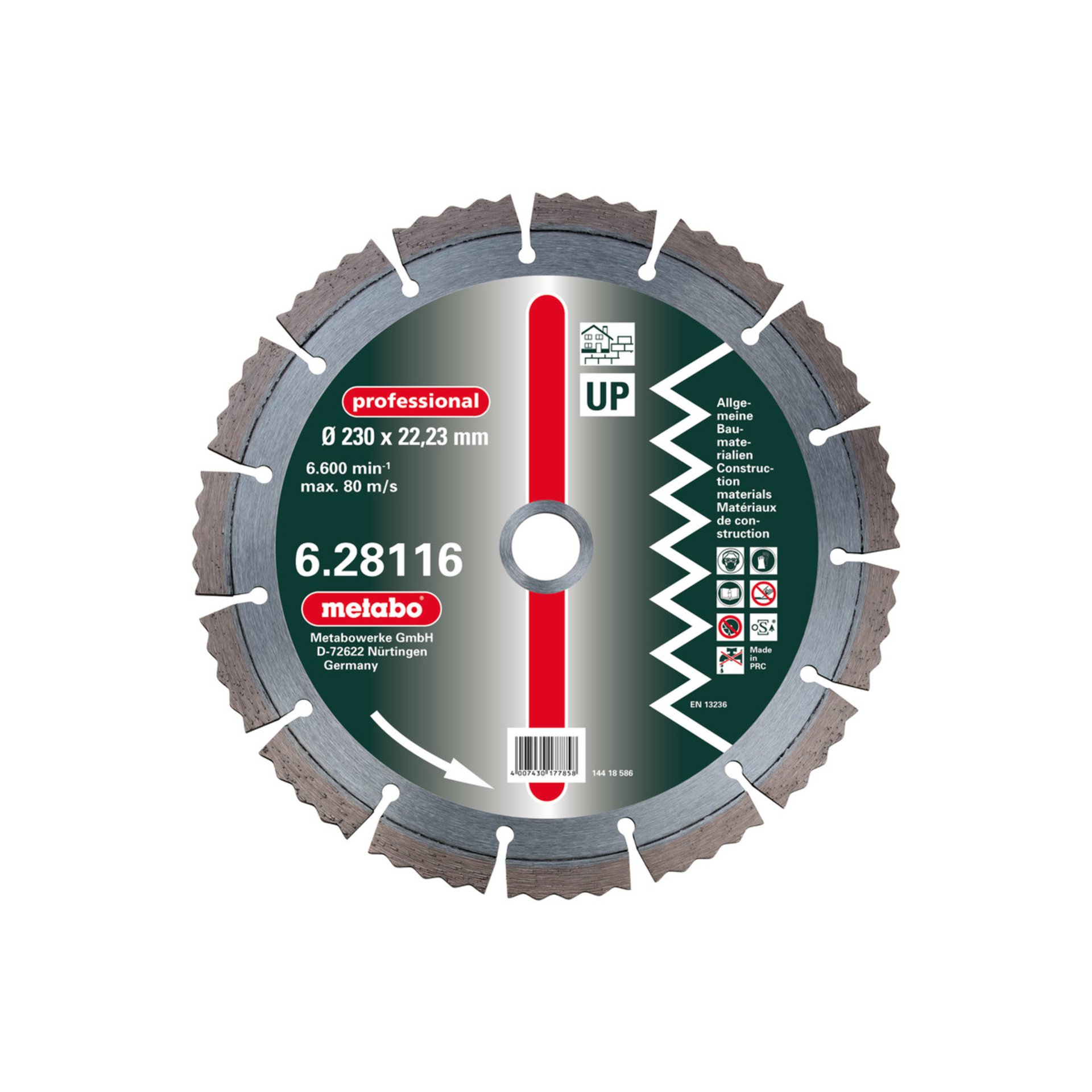 Metabo Dia-TS, 115x2,15x22,23mm, "professional", "UP", Universal (628111000) Elektronik, Hardware, Computerausrüstung