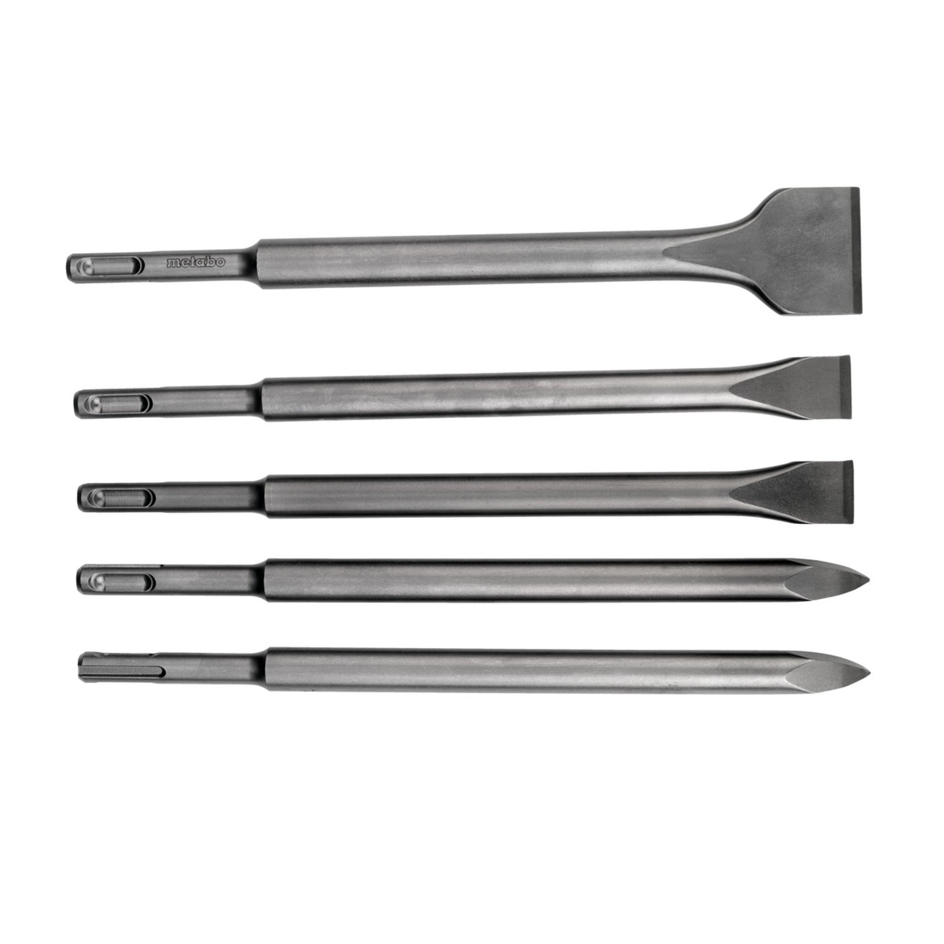 Metabo SDS-plus-Meißelsatz, "professional", 5-teilig (630484000) Metabo SDS-plus-Meißelsatz, "professional", 5-teilig (630484000)