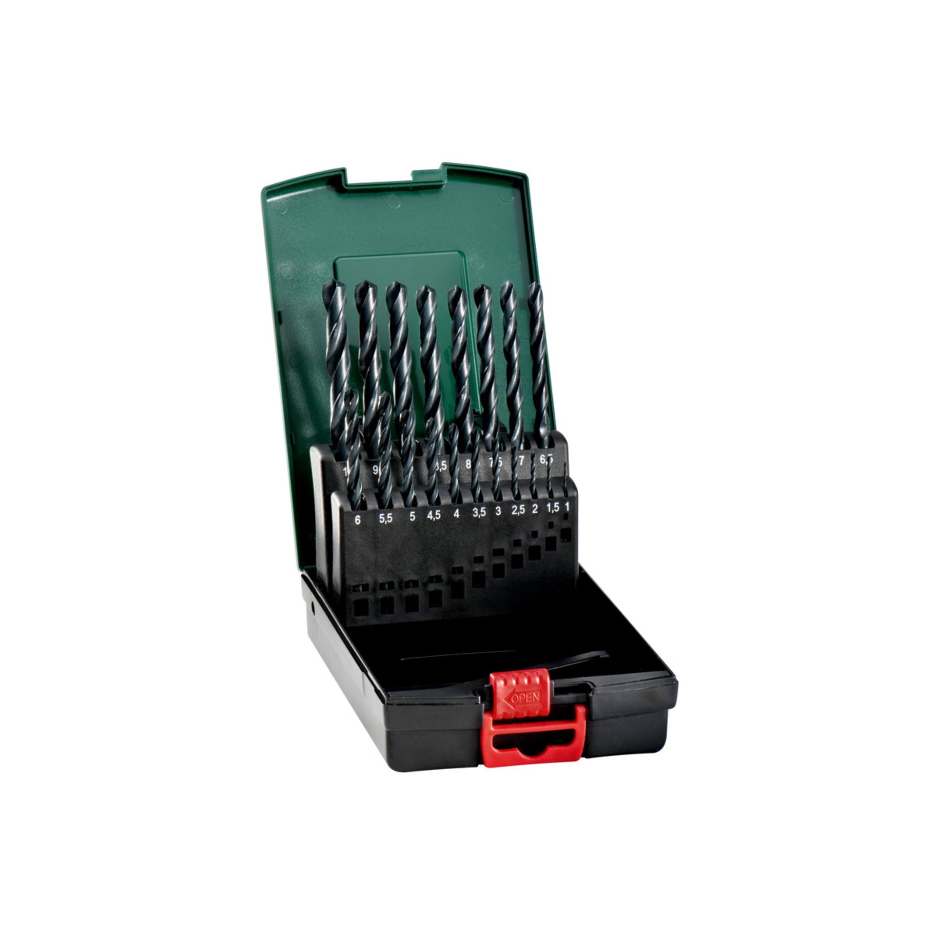 Metabo HSS-R-Bohrerkassette, 19-teilig (627164000) Metabo HSS-R-Bohrerkassette, 19-teilig (627164000)