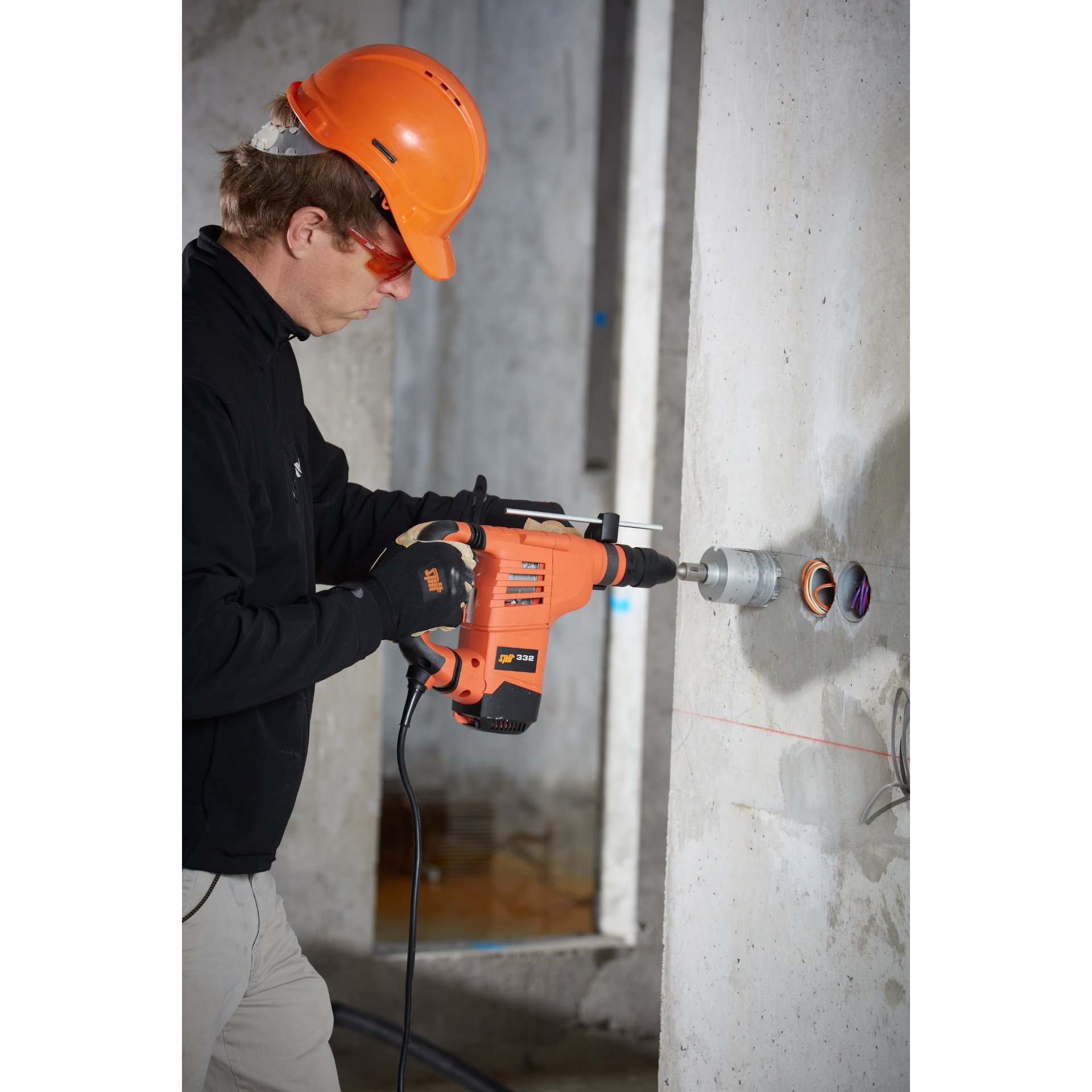 Person, Arbeiter, Gerät, Elektrische Bohrmaschine, Werkzeug