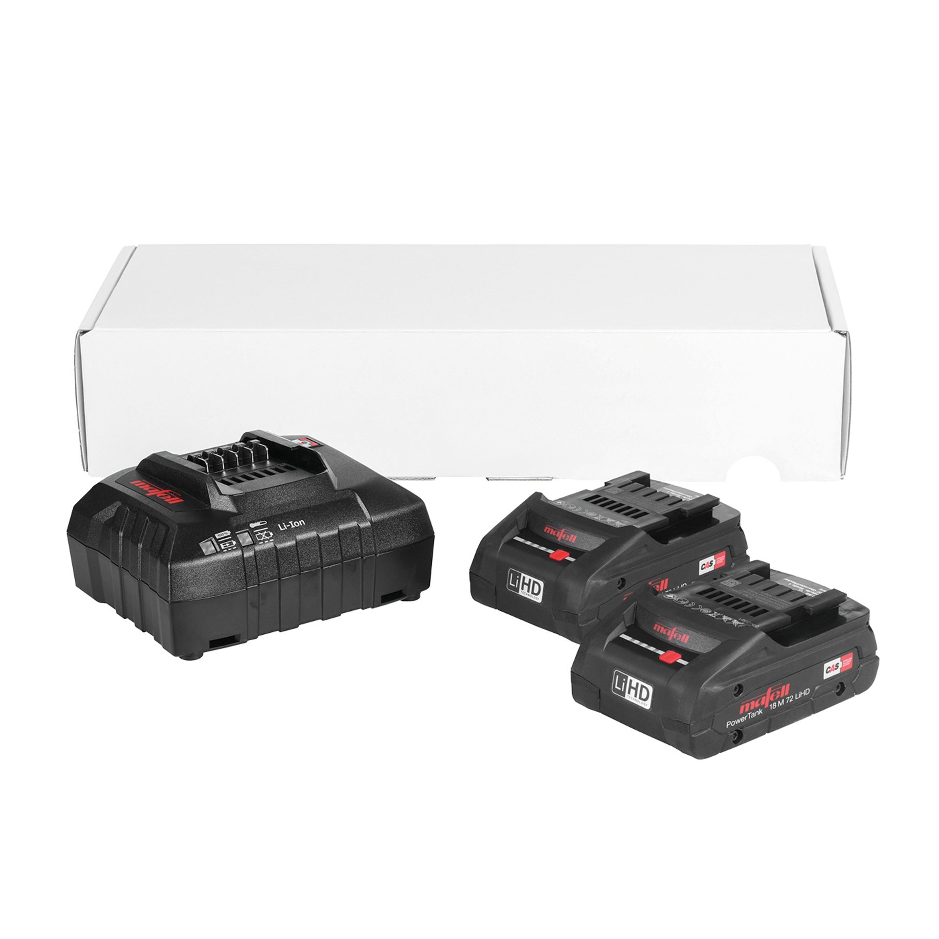 Mafell Power-Set 1: 2x 18 M 72 LiHD + APS M