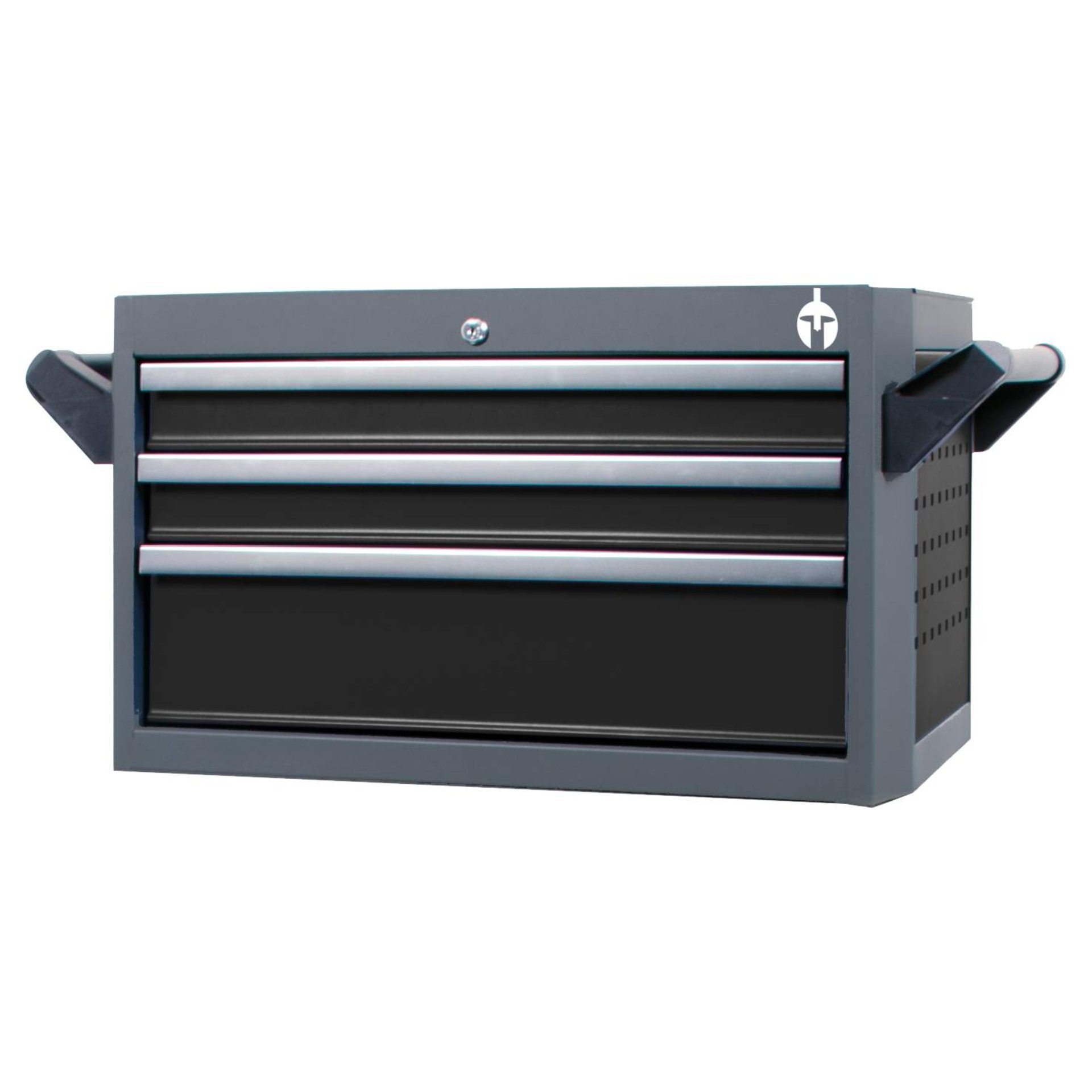 Werkzeugkasten, Schubladenkasten, Toolbox, Metall, Graue