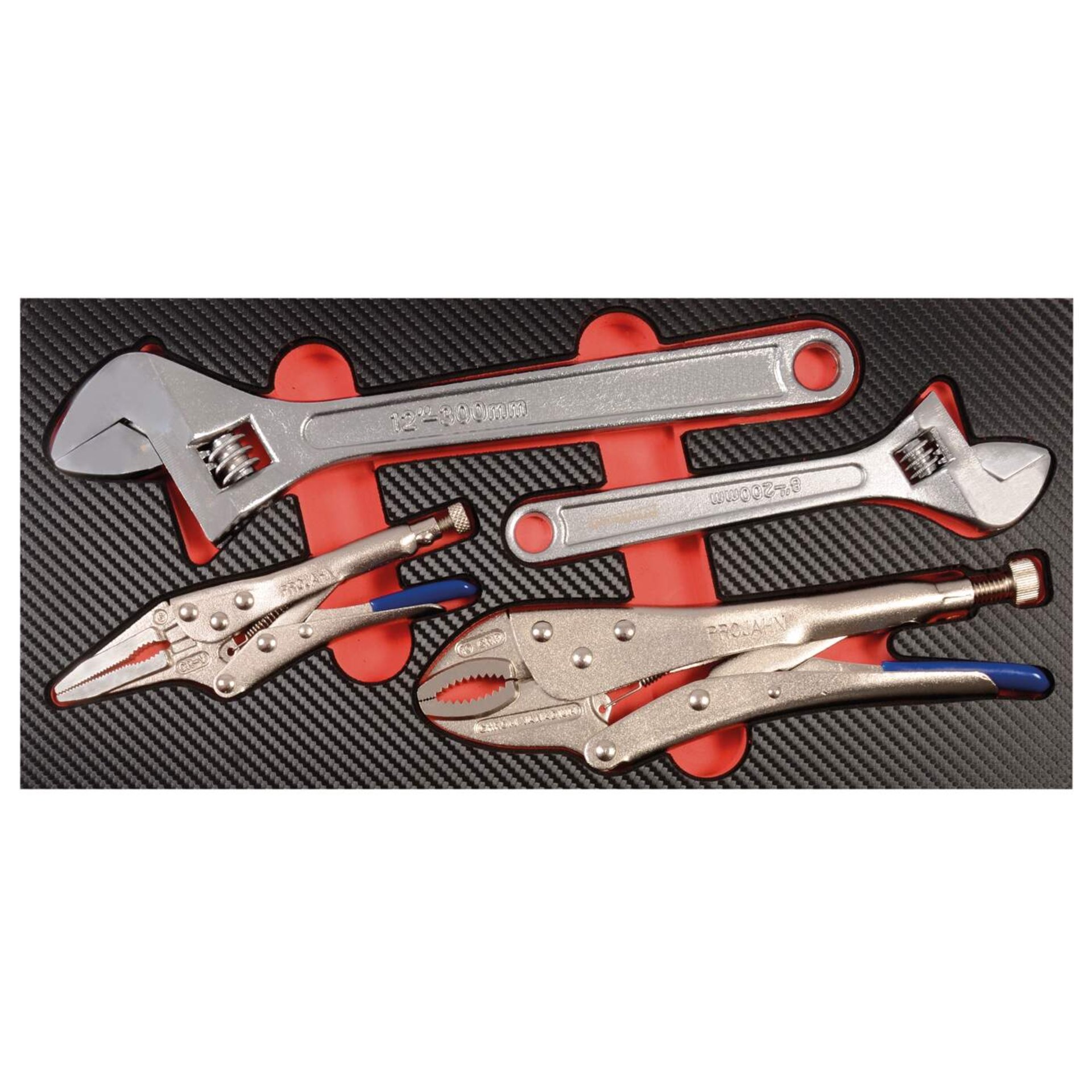 Zange, Wasserpumpenzange, Rohrzange, Schraubenschlüssel, Werkzeugset