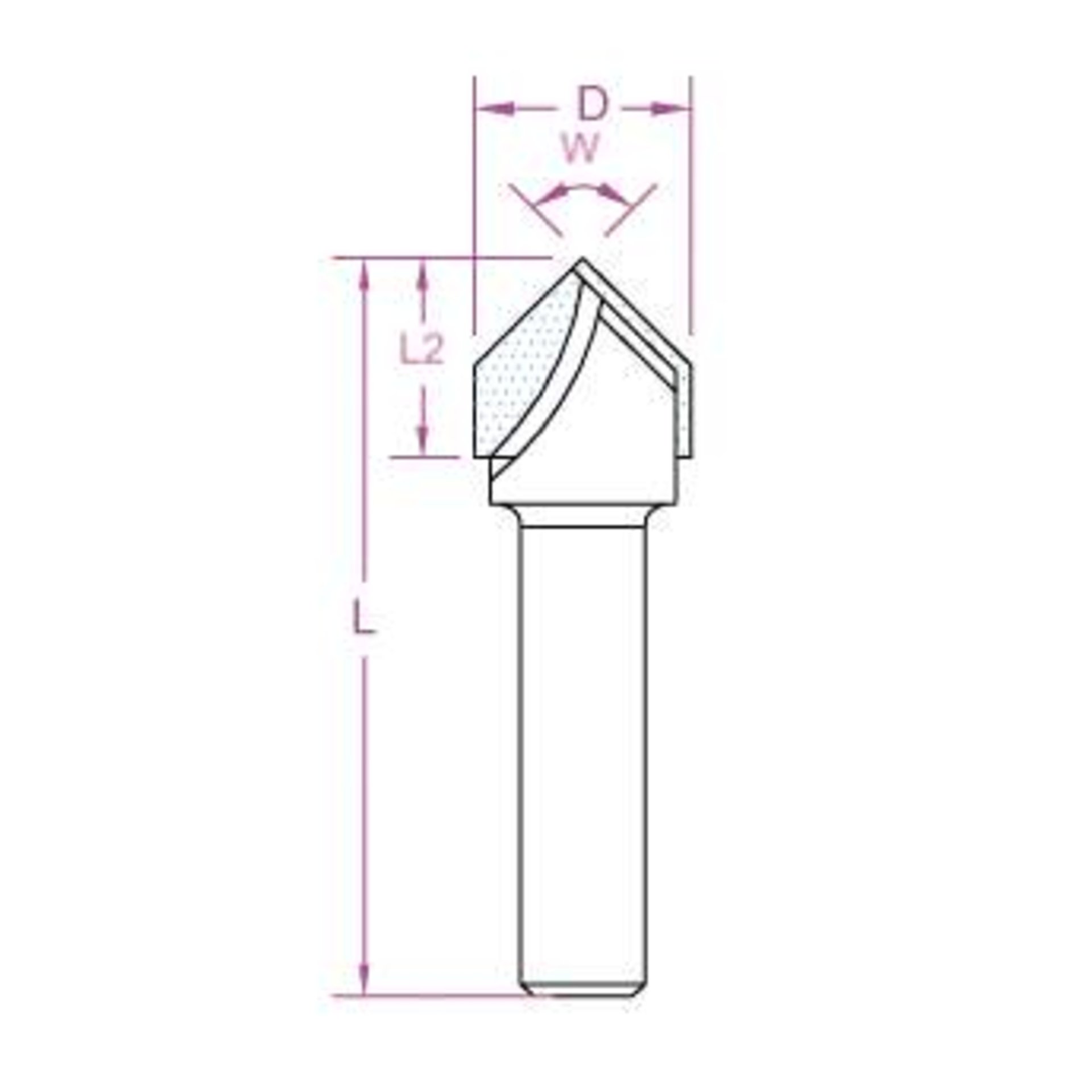 Routerbit, Profilschneide, Karbide, Holzbearbeitung, Endmühle
