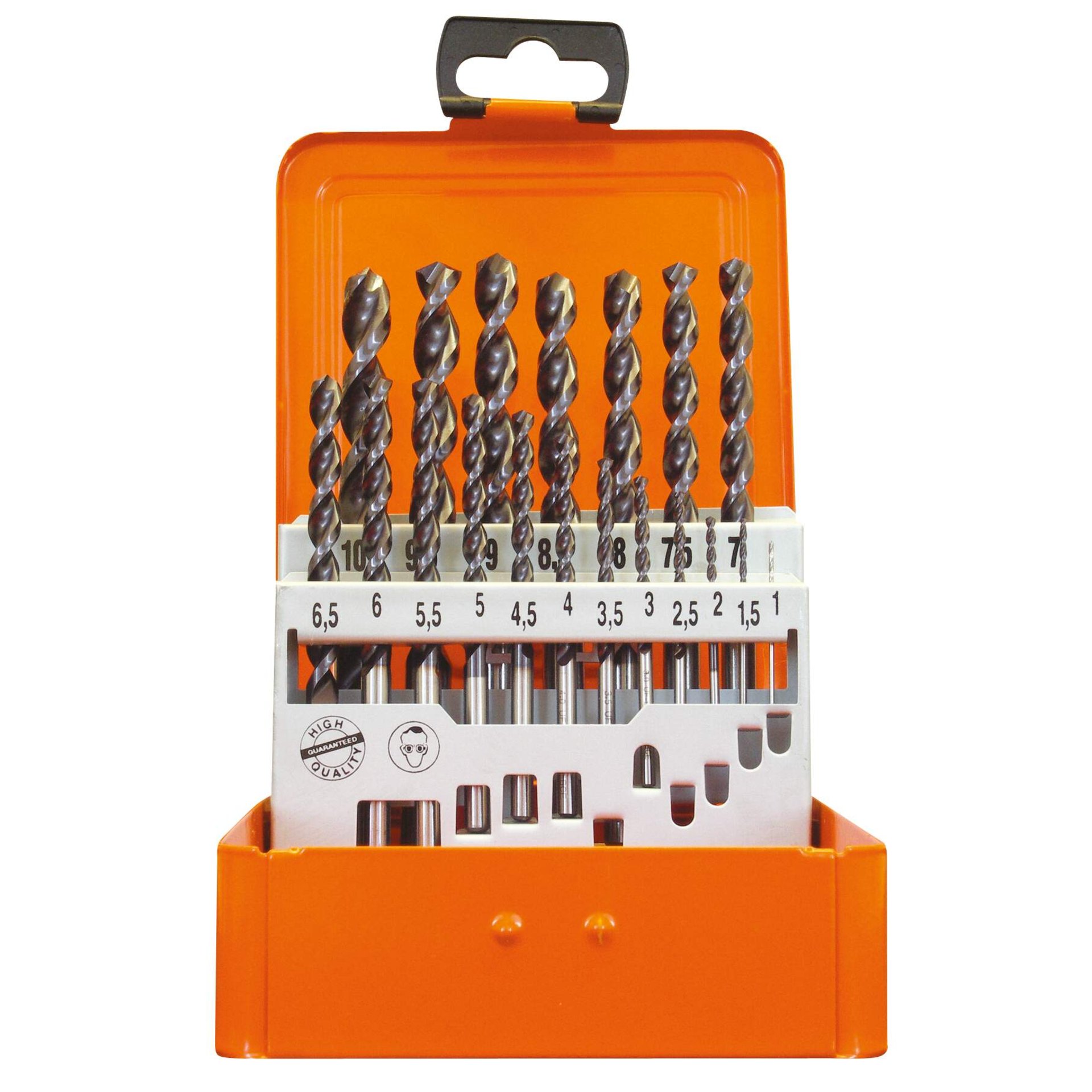 Bohrer-Set, Bohrer, Drehwinkel, Metallbohrer, Koffer-Set