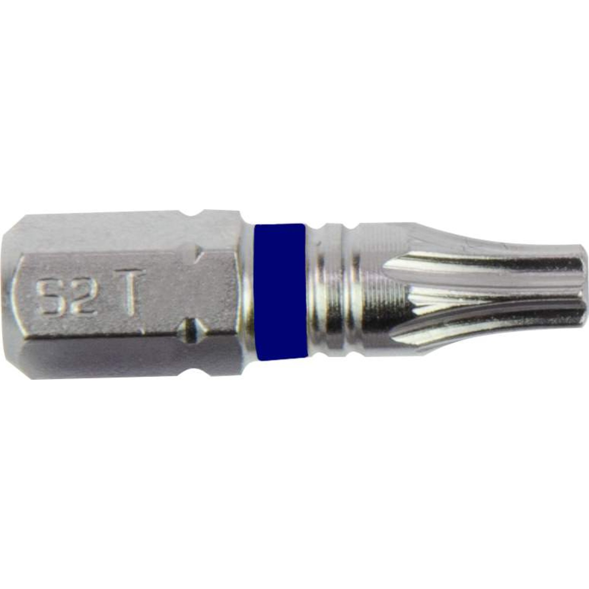 Schraubendreher-Bit, Torx-Bit, 6-Torx, Metall, Klarer Metalllook