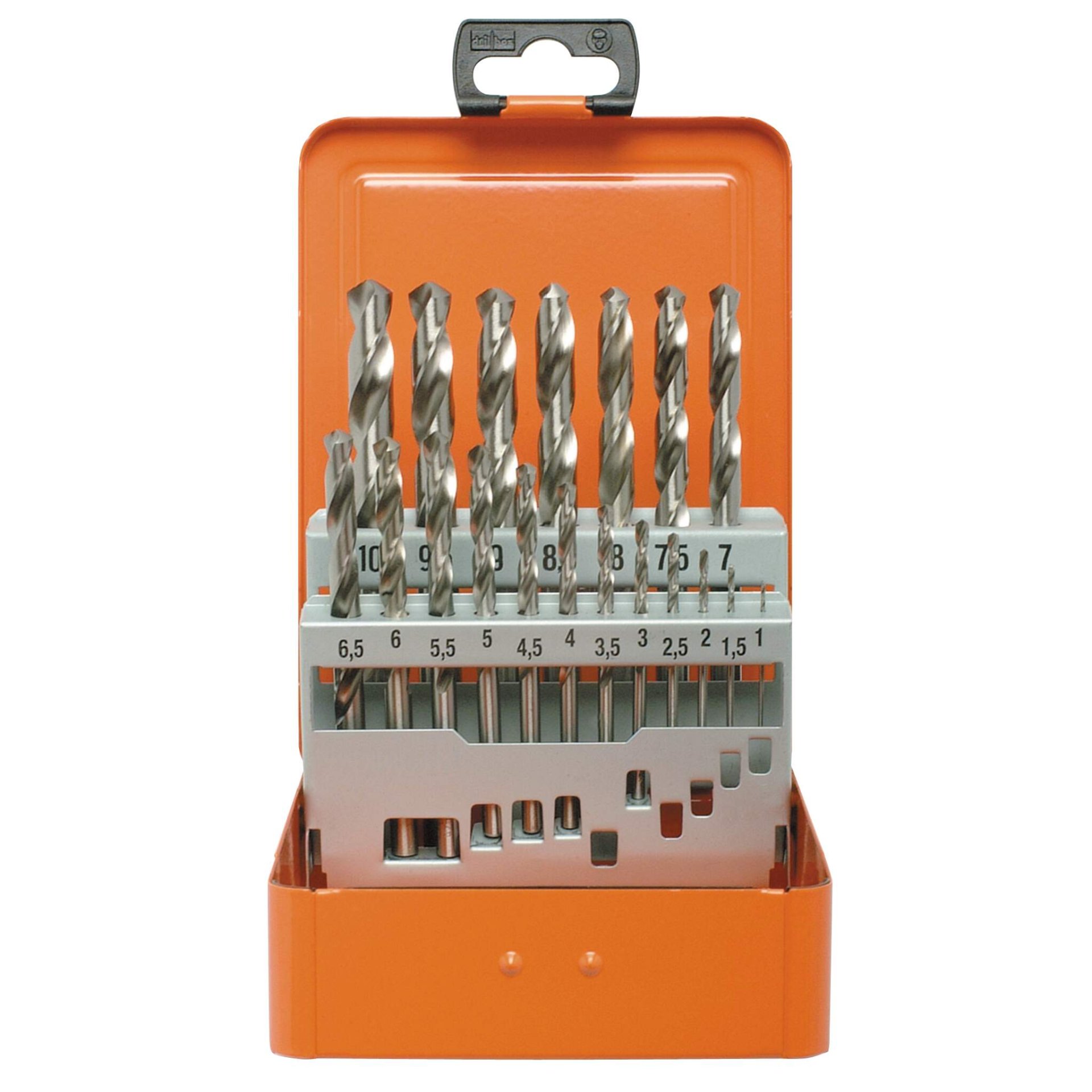BohrerSet, Bohrerset, Metallbohrer, Kernbohrer, Dimensionen-Set