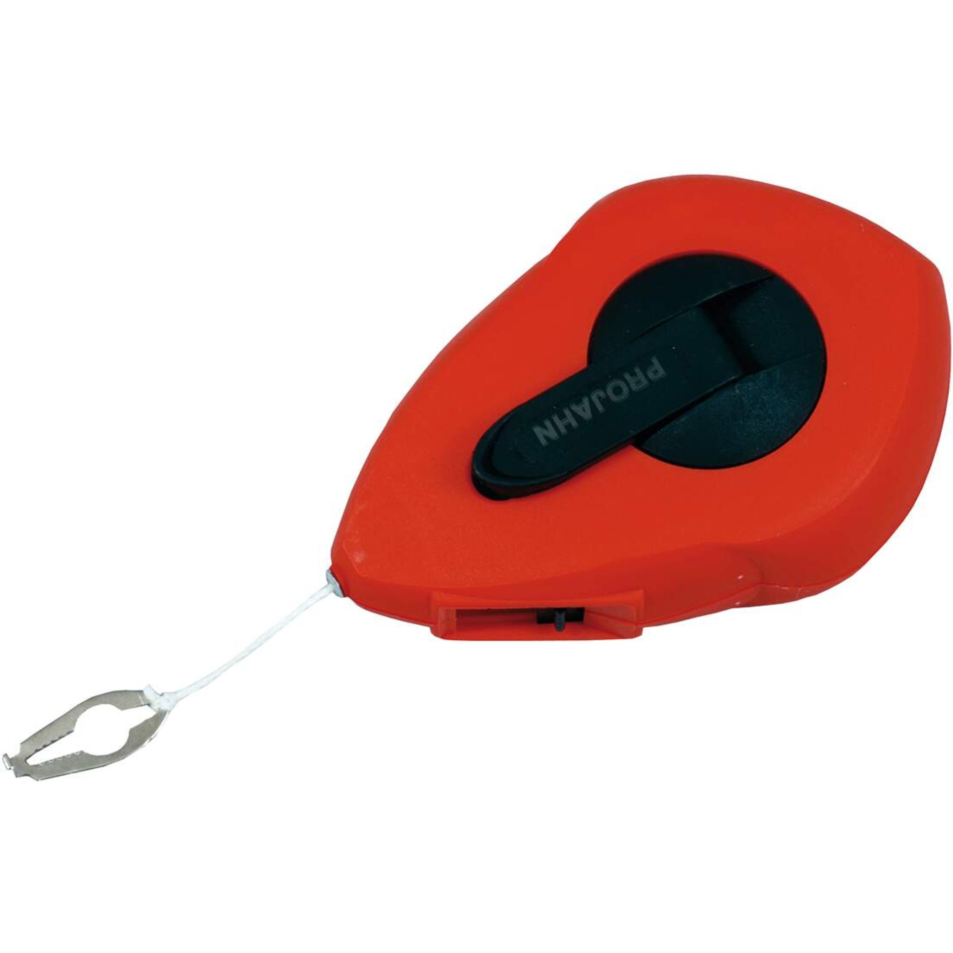 Taschenmaßband, Klebhalter, Schieber, Rot, Rollbandmaß