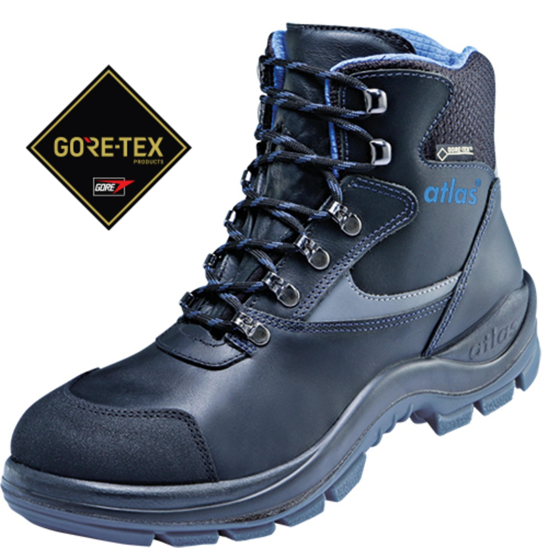 Hiking Boot, GORE-TEX, Wanderschuh, Stiefel, Blau
