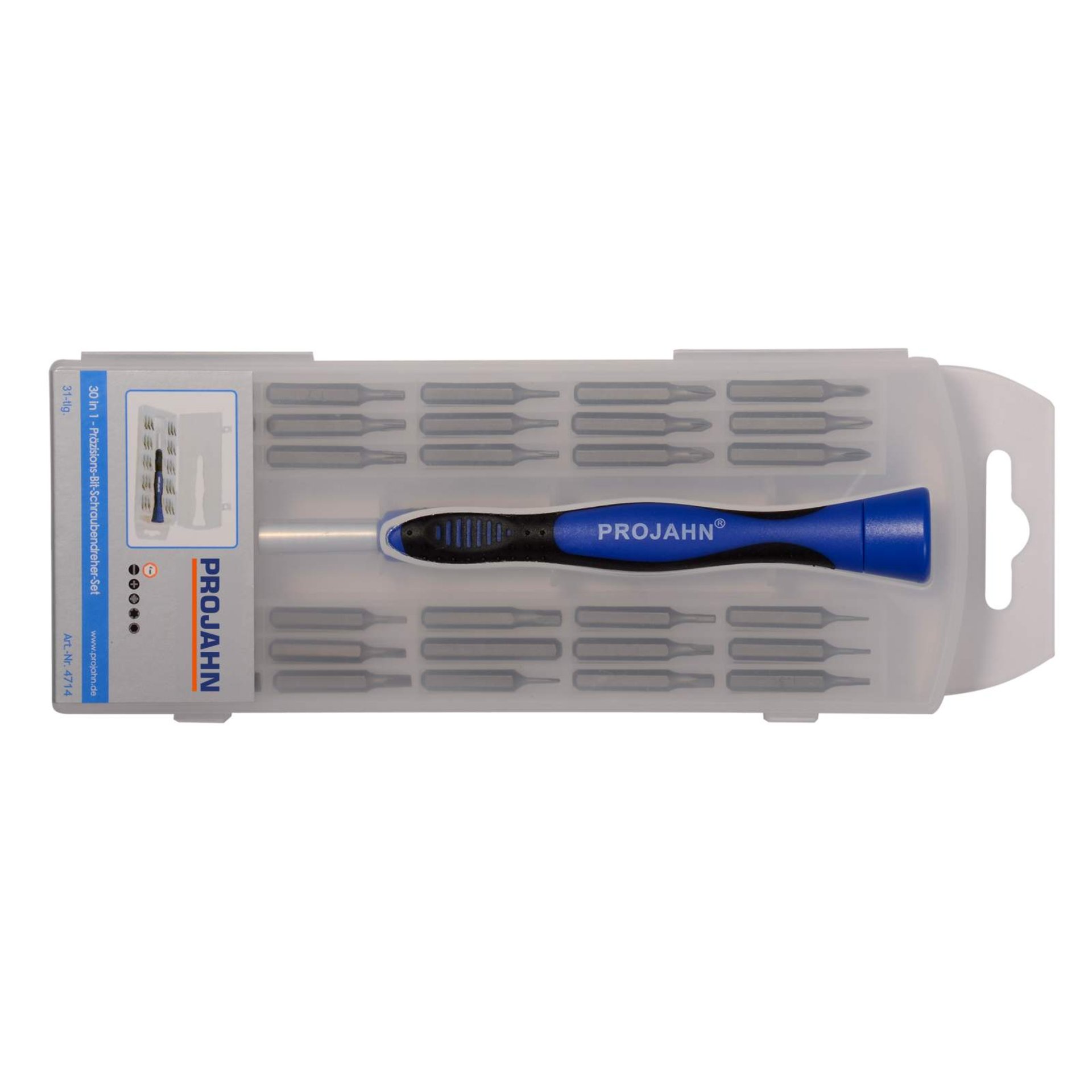 Schraubendreher, Schraubensatz, Präzisionsschrauber, Bit-Sortiment, Kunststoffkassette