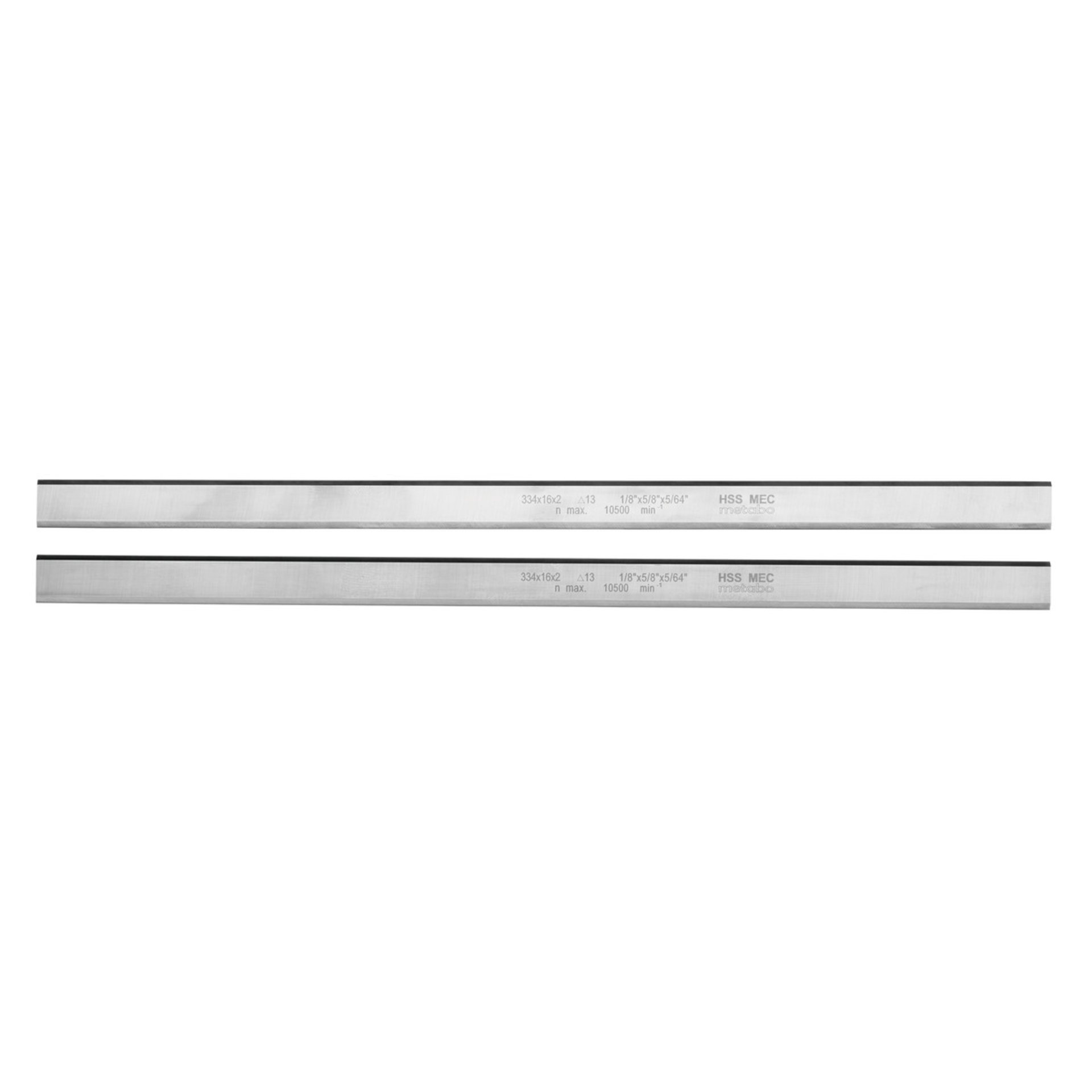Metabo 2 HSS Hobelmesser, DH 330 (0911062119) Aluminium