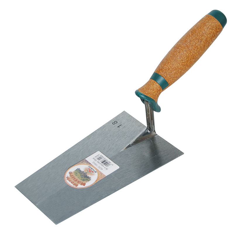 Stubai Maurerkelle Ital.Korkh. ger.Hals eckig, 180 mm