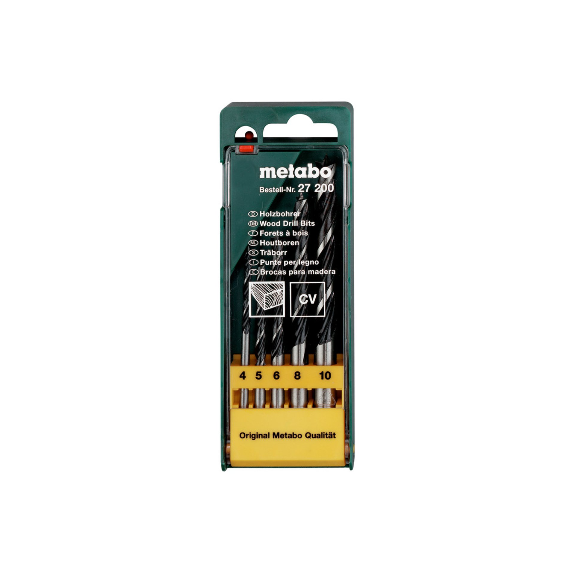 Metabo Holzbohrer-Kassette, 5-teilig (627200000) Elektronik, Handy, Telefon, Gerät