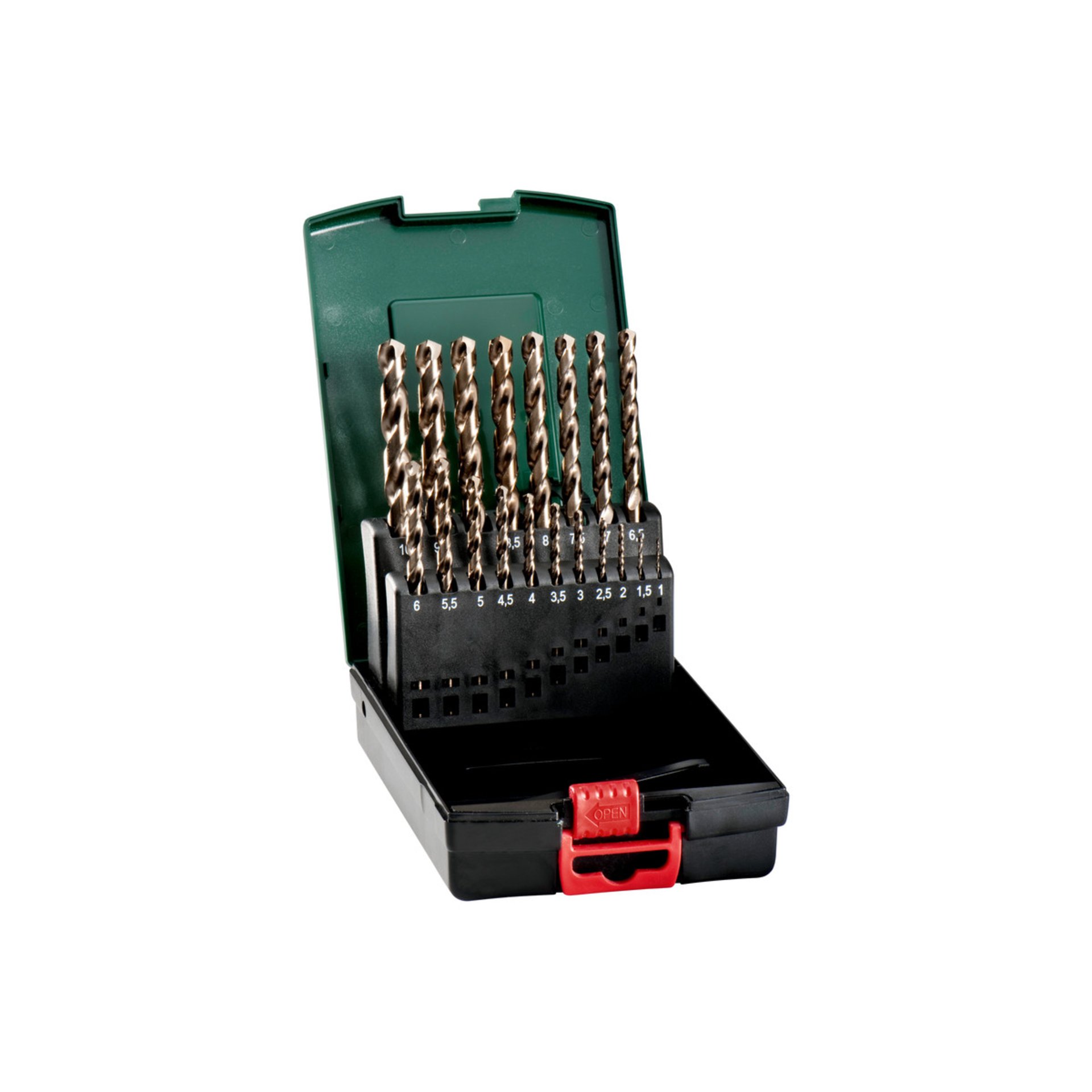 Metabo HSS-Co Kunststoffkassette SP, 19-teilig (627671000) Metabo HSS-Co Kunststoffkassette SP, 19-teilig (627671000)