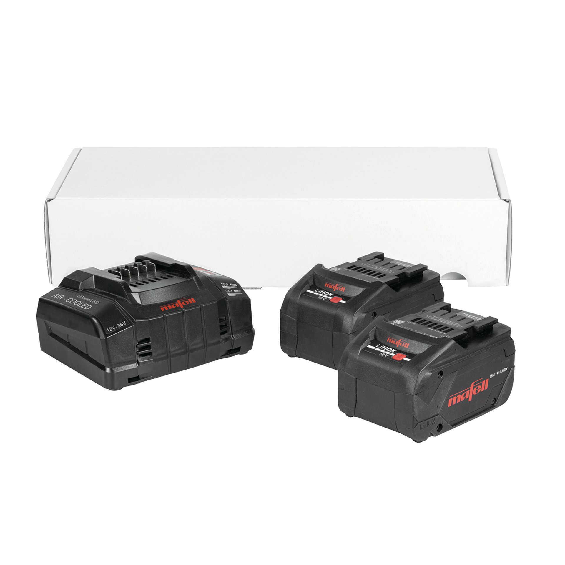 Mafell Power-Set 4: 2 x 18 M 144 LiHDX + APS M+