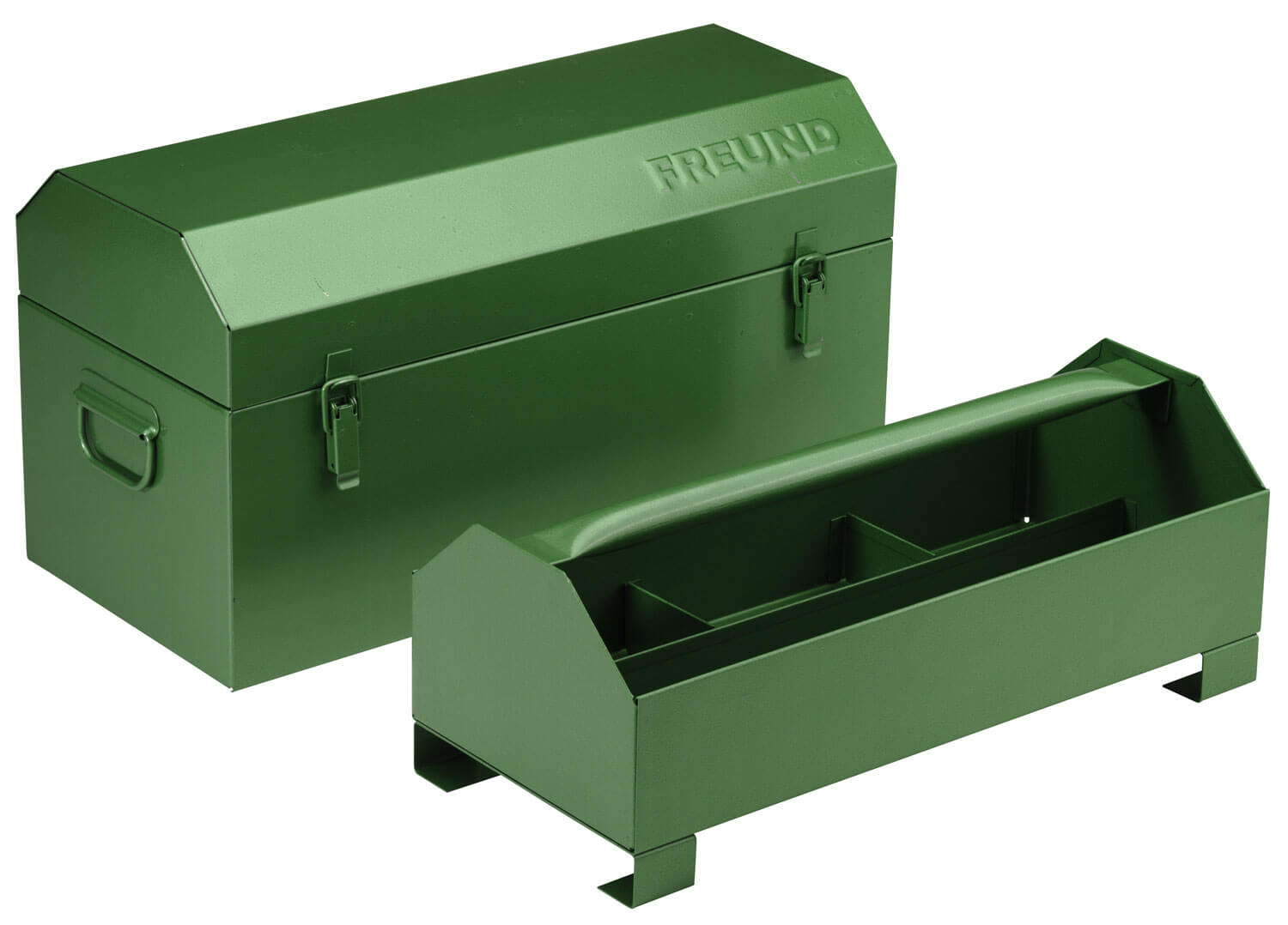 Klempnerkiste für den Baustelleneinsatz grün, 550 mm, Klempner, Freund
