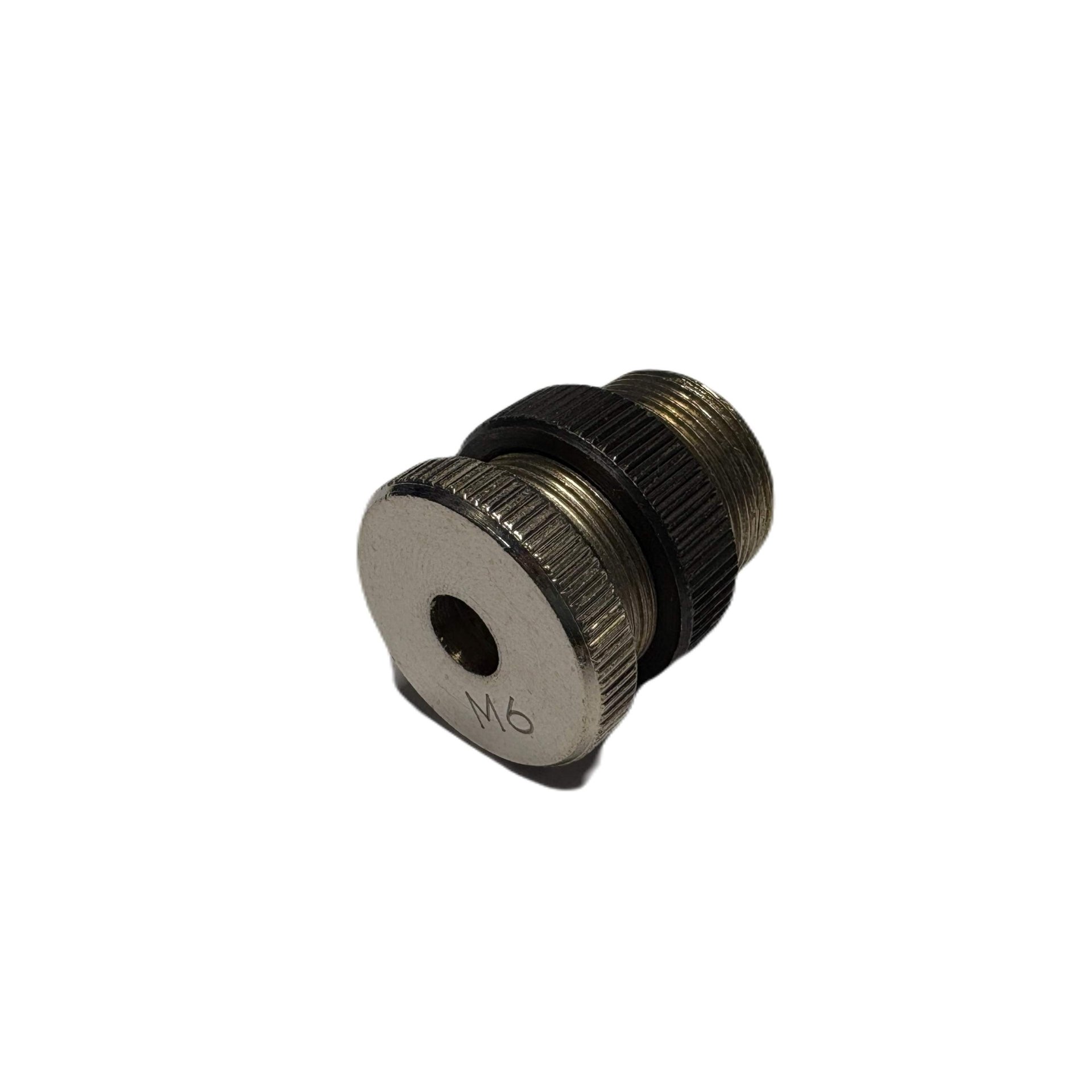 M6, Gewindeadapter, Metall, Schlauchanschluss, Montagezubehör