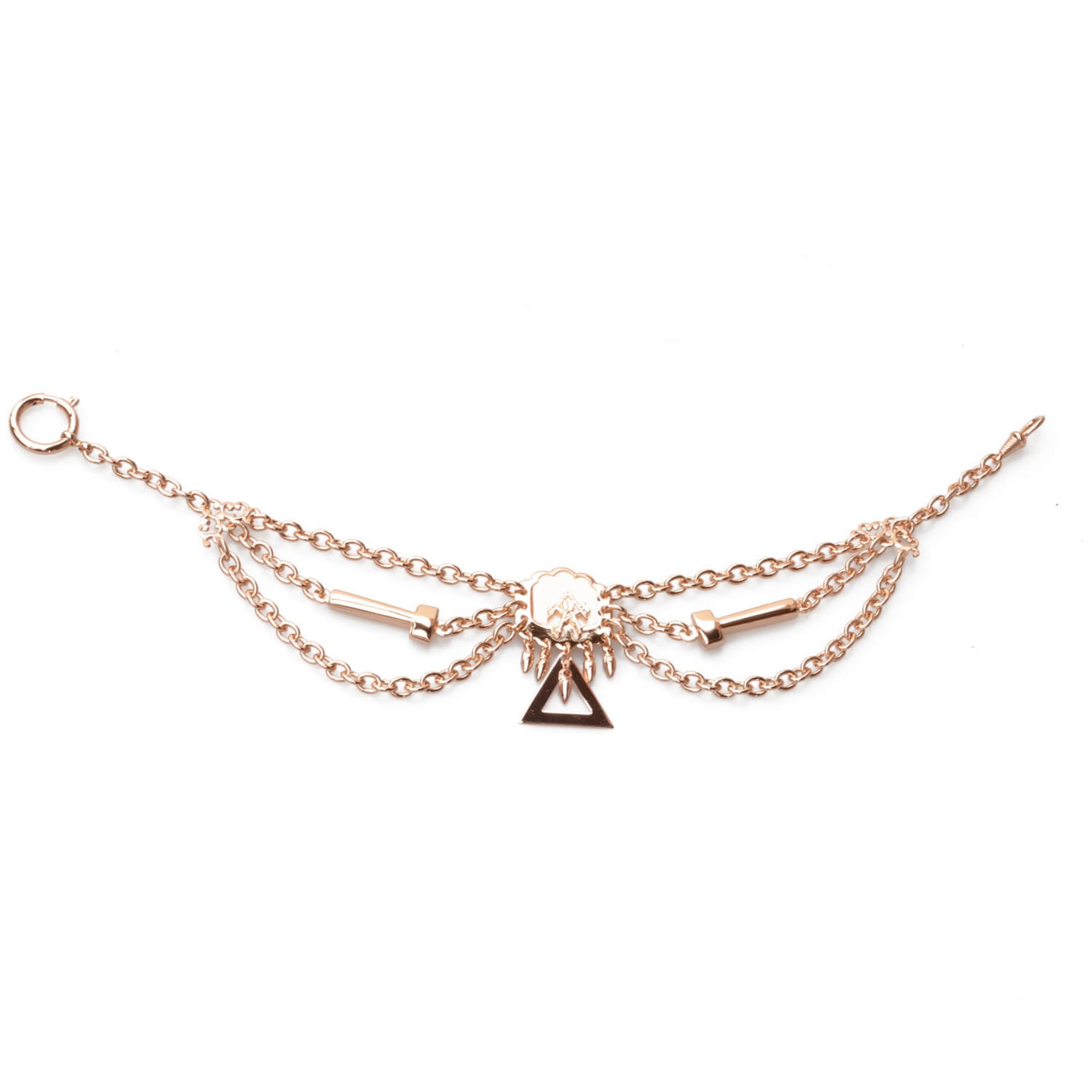 Klempner, Spengler Perlmutterkette - Zunft-Schmuckkette, rose vergoldet im Etui Zubehor, Schmuck, Halskette, Diamant, Armreif