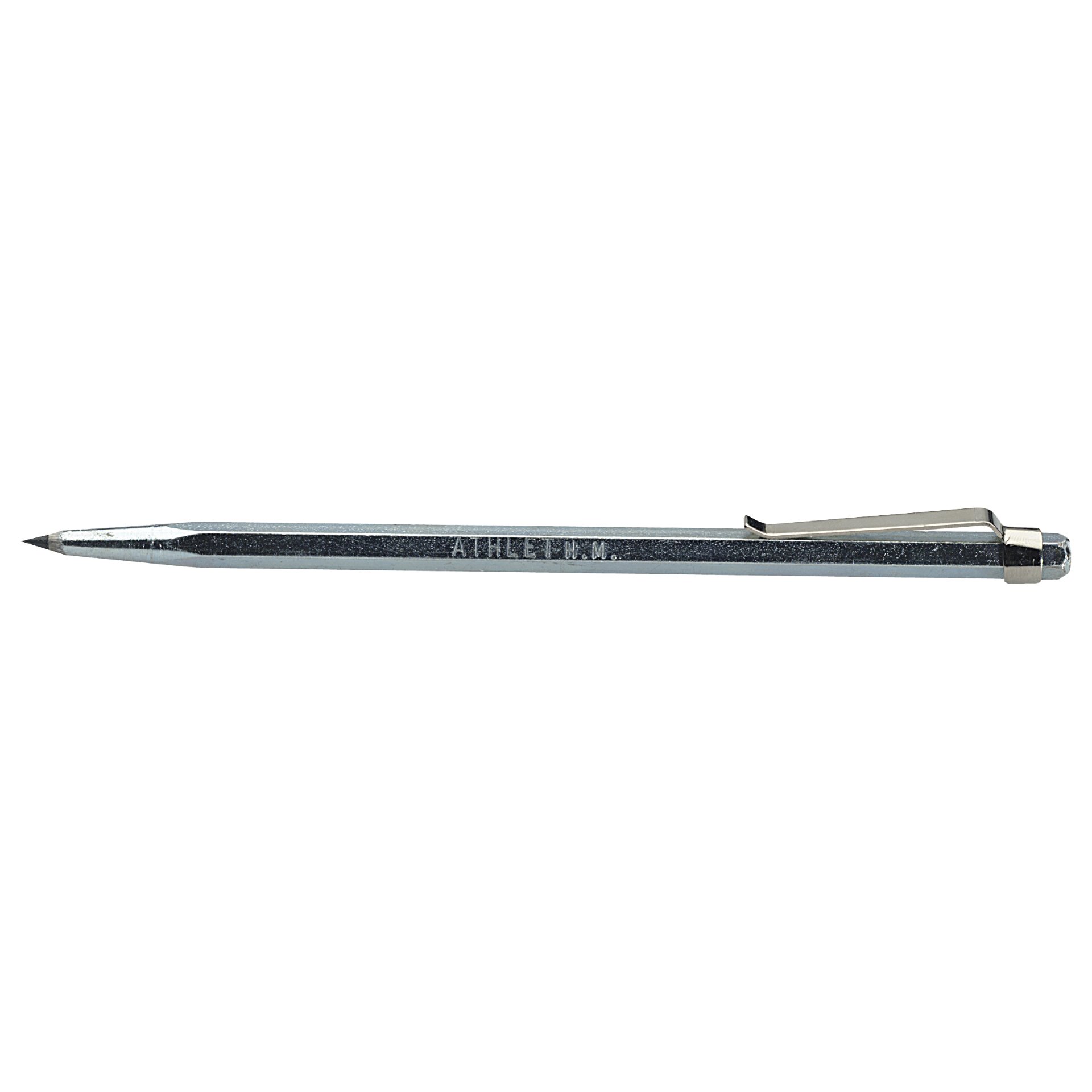 Bleistift, Holzbleistift, 2B, Metall, Clip