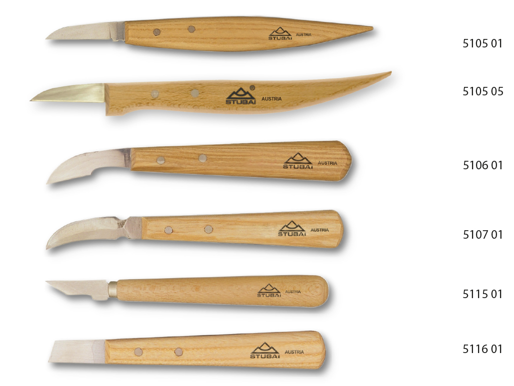 kerbschnitzmesser Stubai Kerbschnitzmesser gerade SB-VP, 50 mm