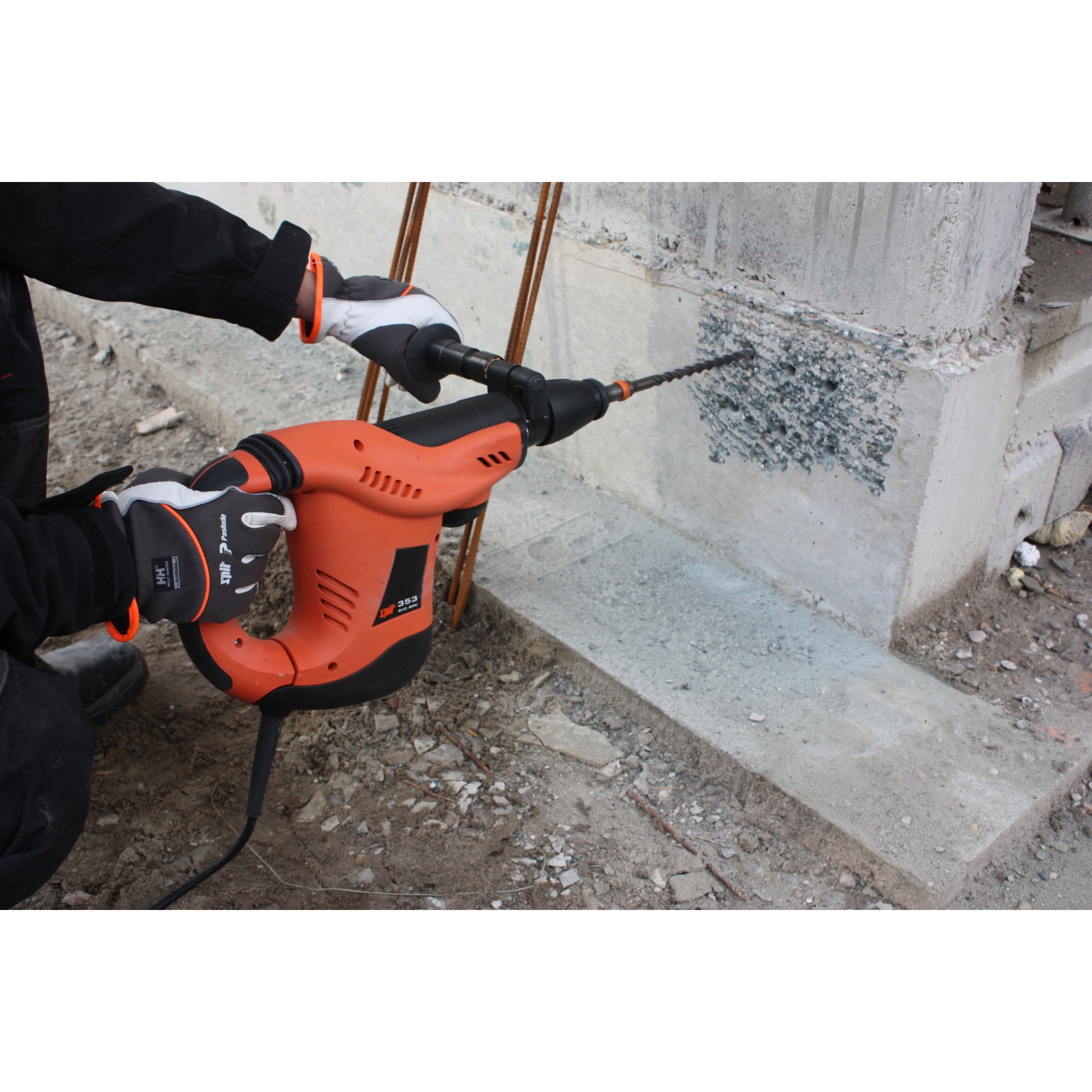 Bekleidung, Handschuh, Konstruktion, Gerät, Elektrische Bohrmaschine