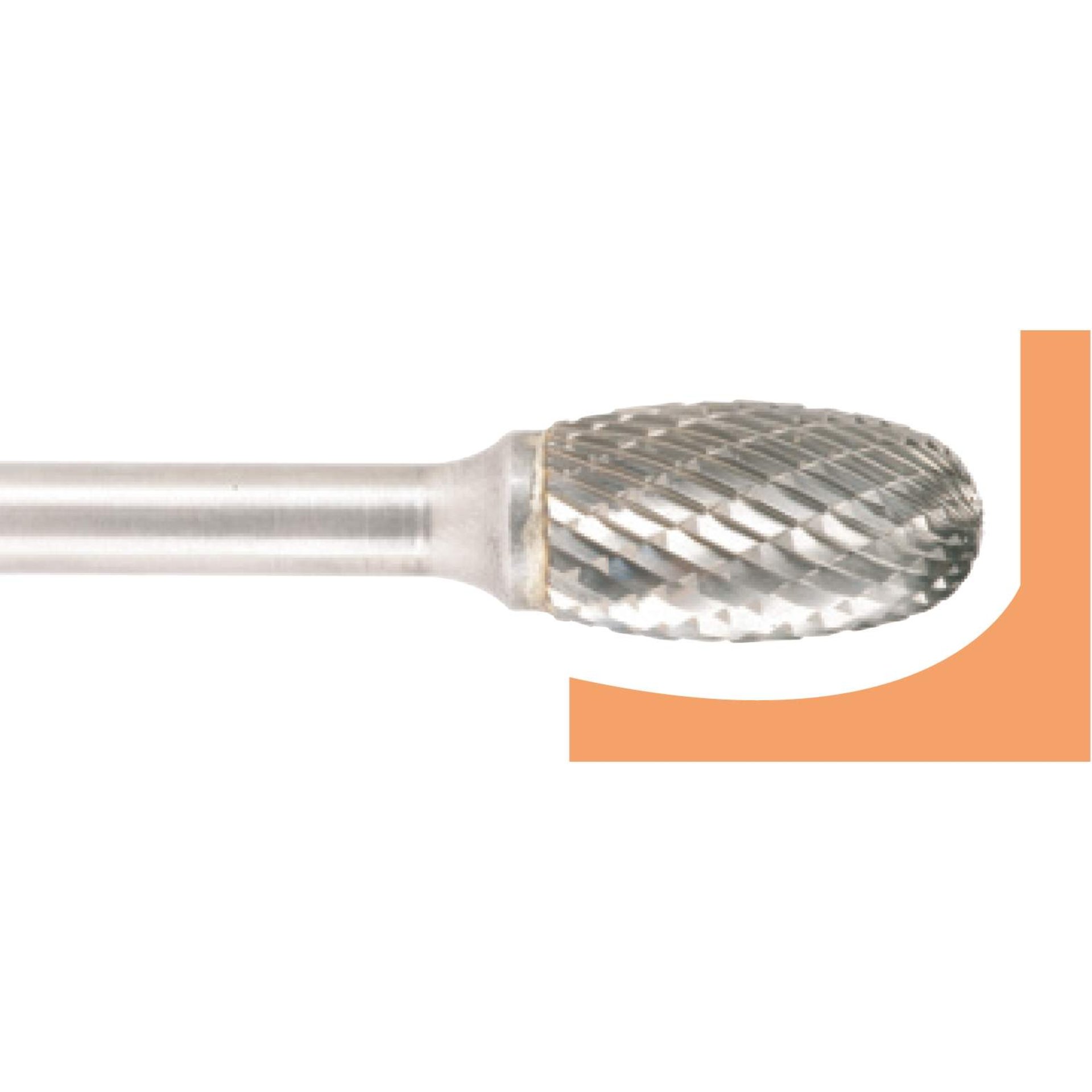 Nail drill bit, Kegelförmiger Bohrer, Karbidspitze, Gewundene Schneiden, Schaft aus Metall