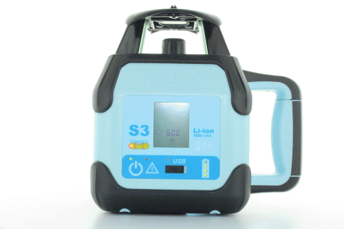 HEDÜ Rotationslaser hedue S3 im systainer mit Empfänger E4 HEDÜ Rotationslaser hedue S3 im systainer mit Empfänger E4