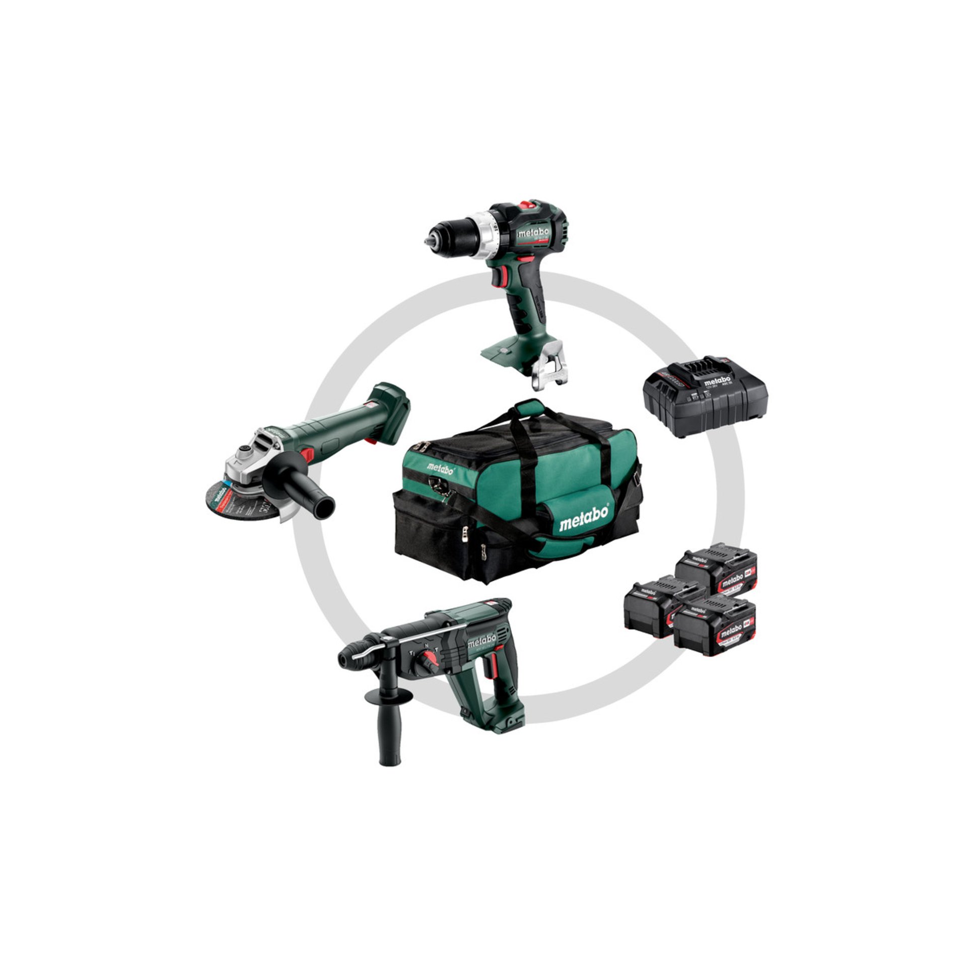 Metabo Akku Combo Set 3.1 18 V (685212000) - Werkzeugtasche Metabo Akku Combo Set 3.1 18 V (685212000) - Werkzeugtasche