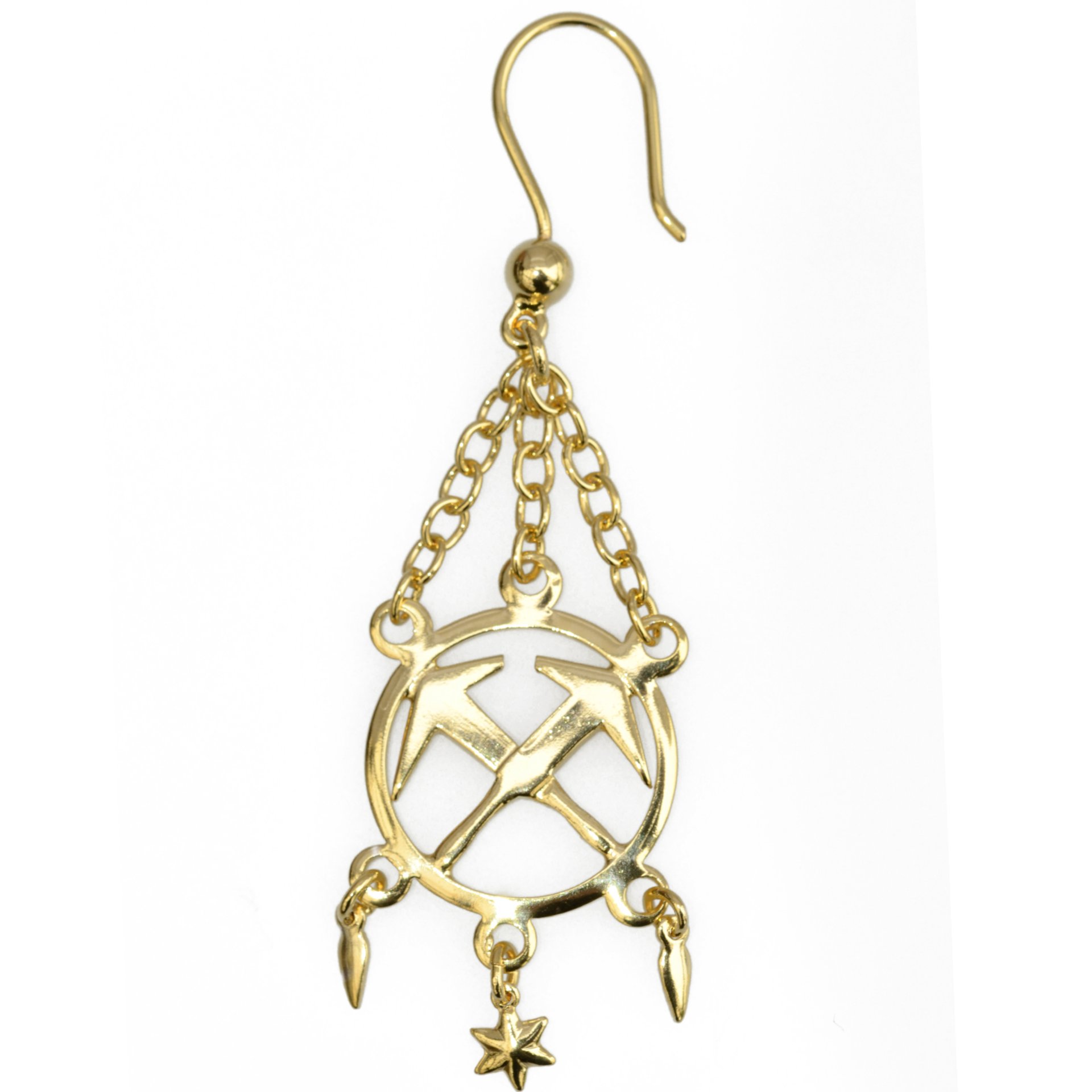 Zubehor, Ohrring, Schmuck, Gold