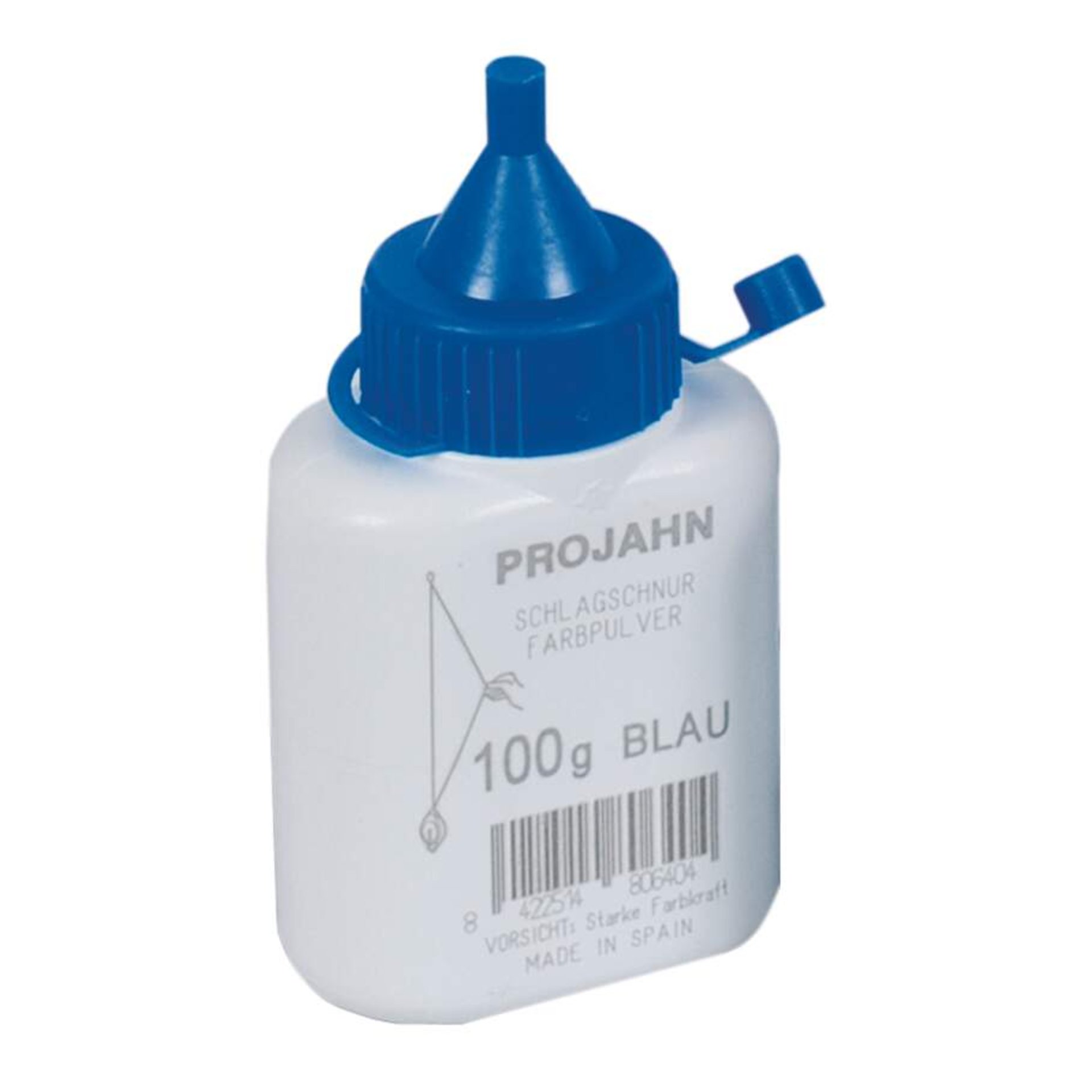 Schlagschnur Farbe Blau, Farbpulver, 100 g, Blau, ProJahn