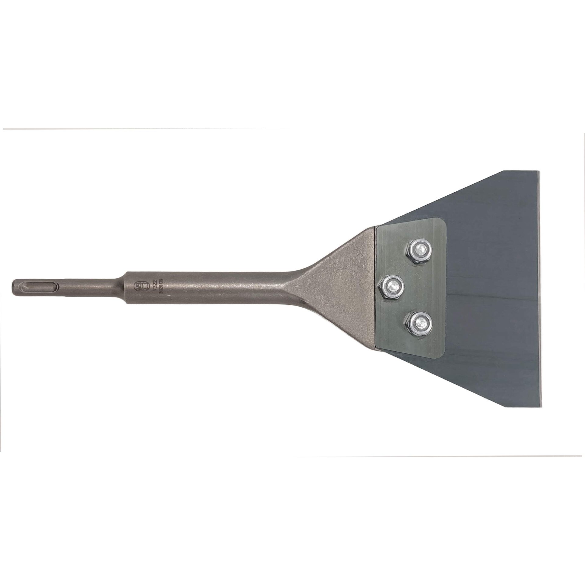 Schaber, Kunststoffklinge, Schabenkelle, Breite Kante, Dreiecksklinge