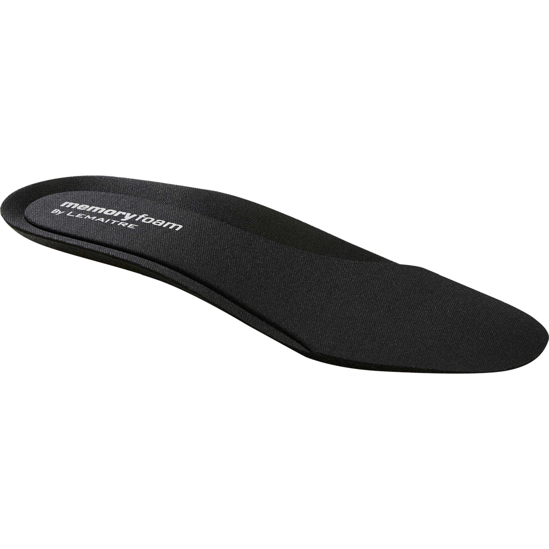 memory foam, orthopädisch, Einlegesohle, schwarz, Fußbett