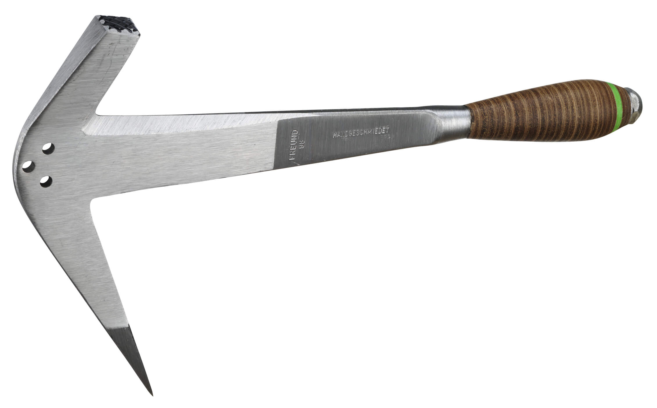 00040000 Schieferhammer, Sächsische Form rechts, 335 mm, Dachdecker, Freund