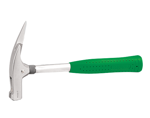 Latthammer grauer Griff mit innenliegender Stoßkappe, 320 mm, Dachdecker, Freund Rasiermesser, Waffe, Gerät, Hammer, Werkzeug