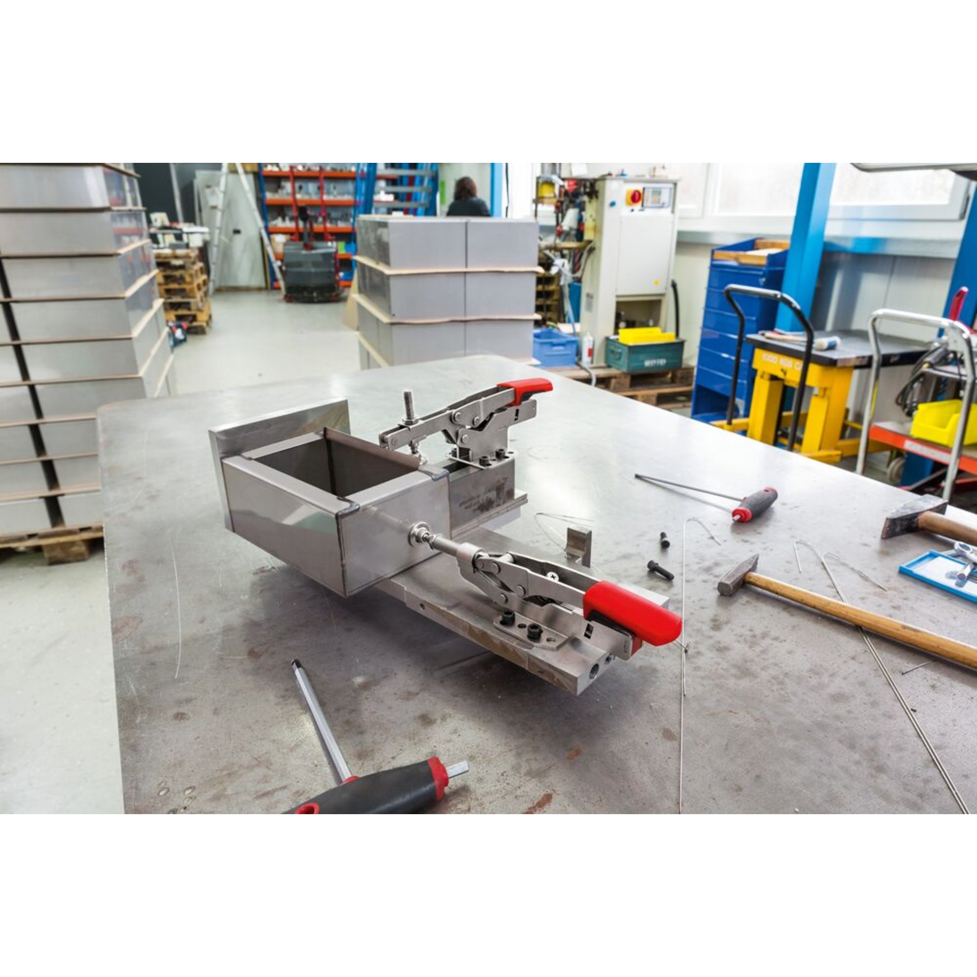 Architektur, Gebäude, Fabrik, Person, Herstellung