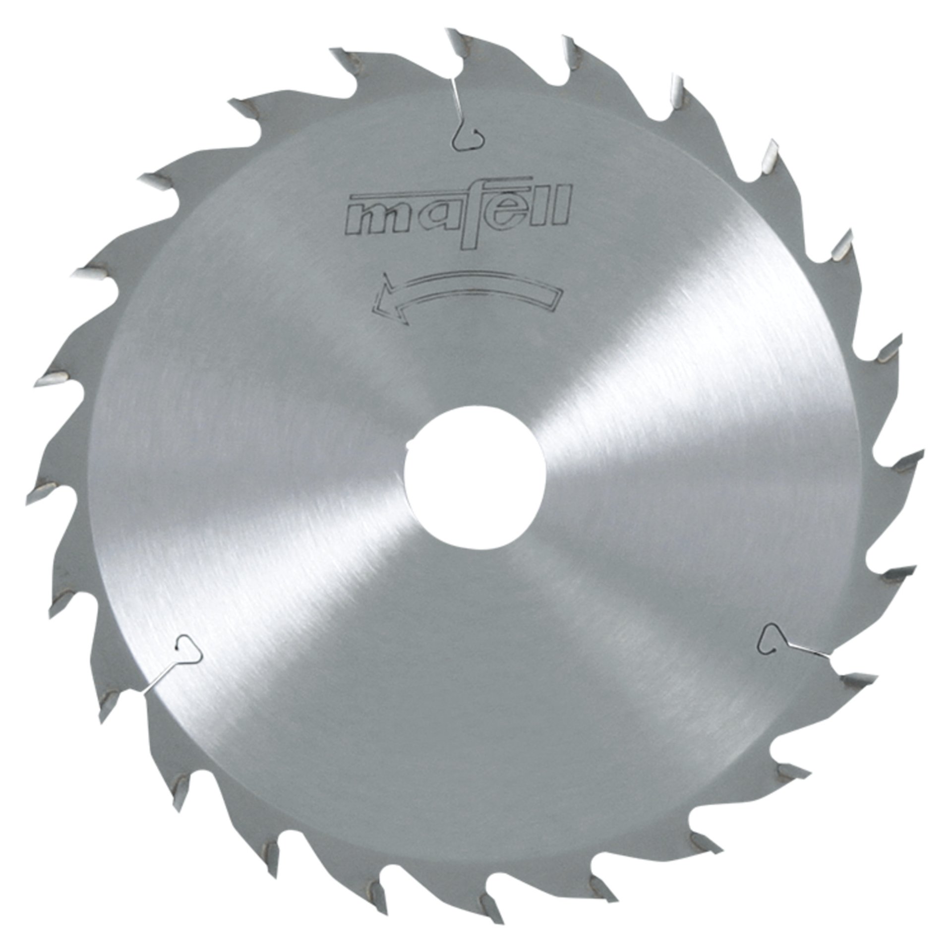 Mafell Sägeblatt-HM, 185 x 1,4/2,4 x 20 mm, Z 24, WZ, für universellen Einsatz in Holz