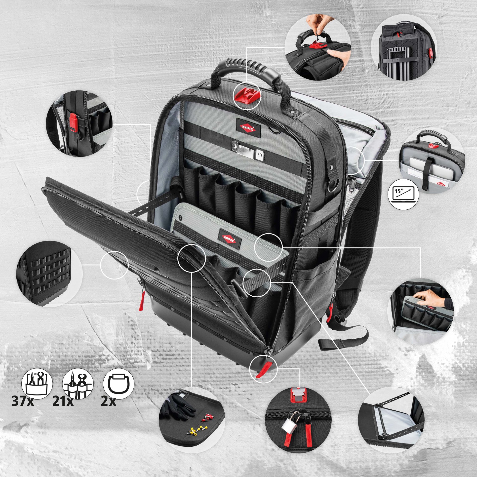 Tasche, Maschine
