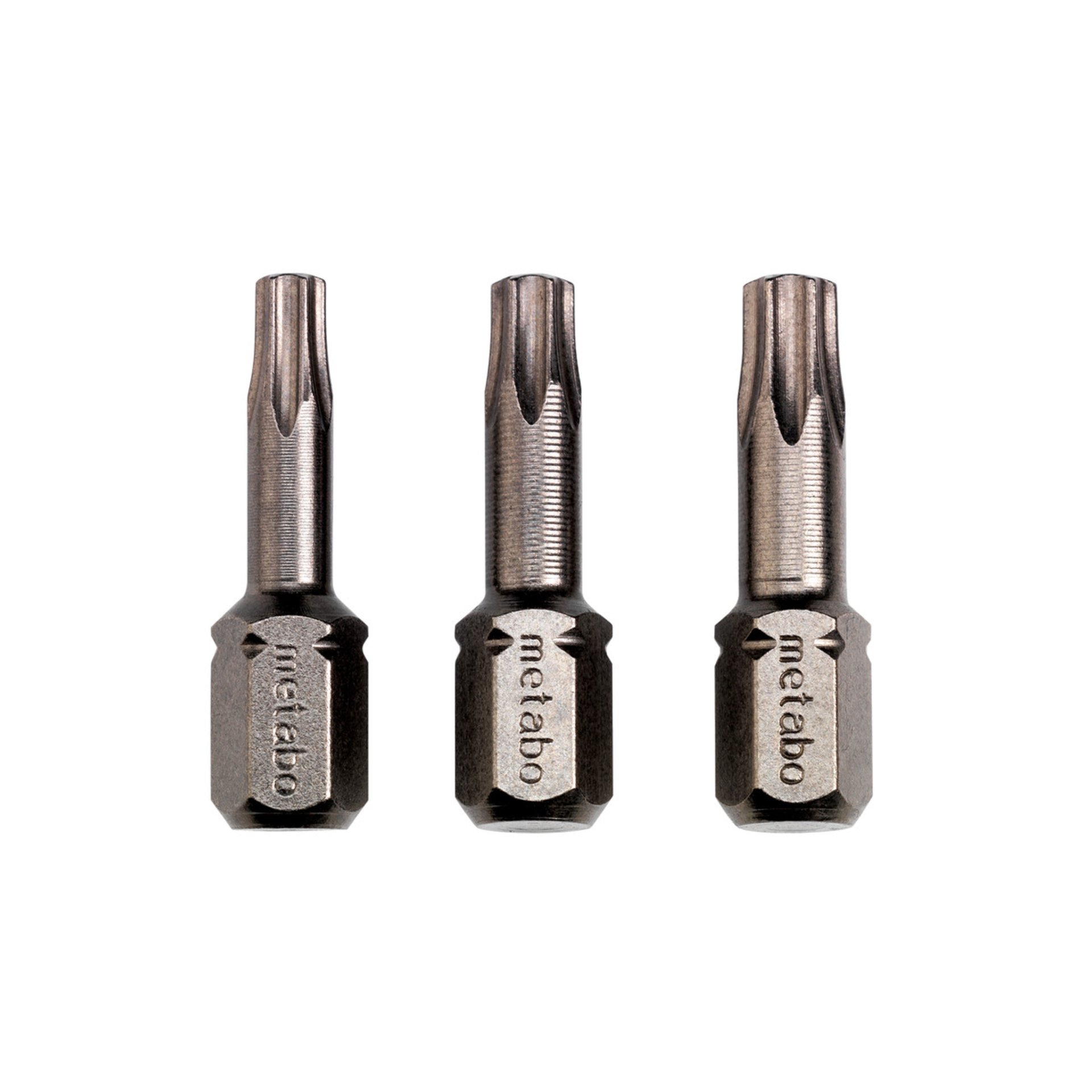 Metabo 3 Bits für Torx-Schrauben T15/ 20/ 25 Torsion (628539000) Gerät, Pistole, Waffe