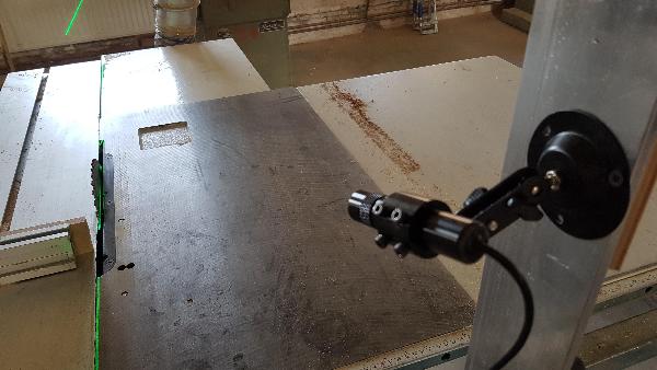 L322_4_XL HEDÜ Positionierlaser hedue PL2 mit grüner Laserlinie