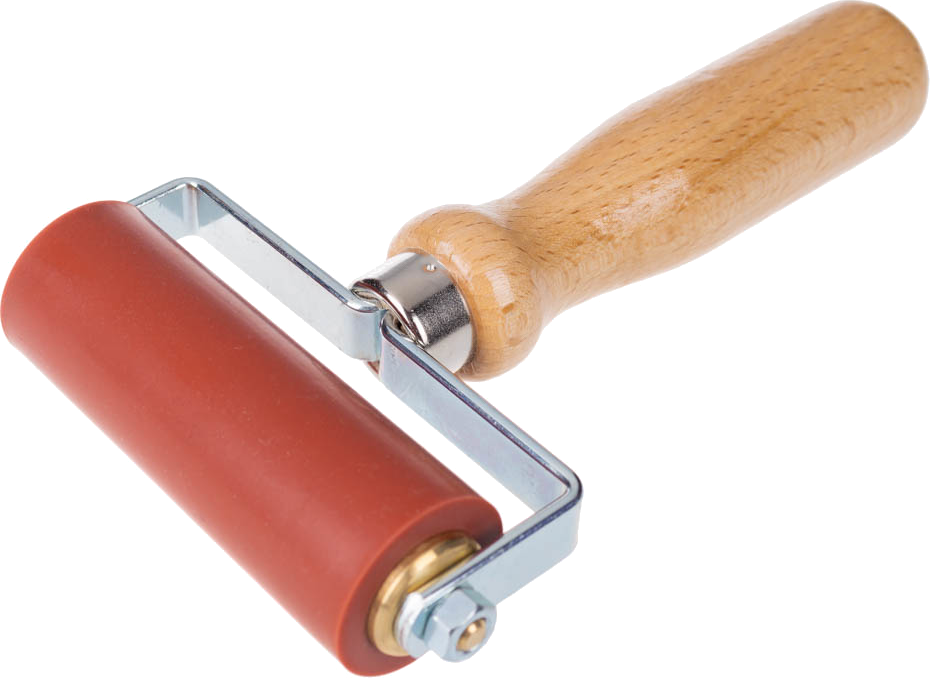 Herz Andrückrolle Silikon 90mm